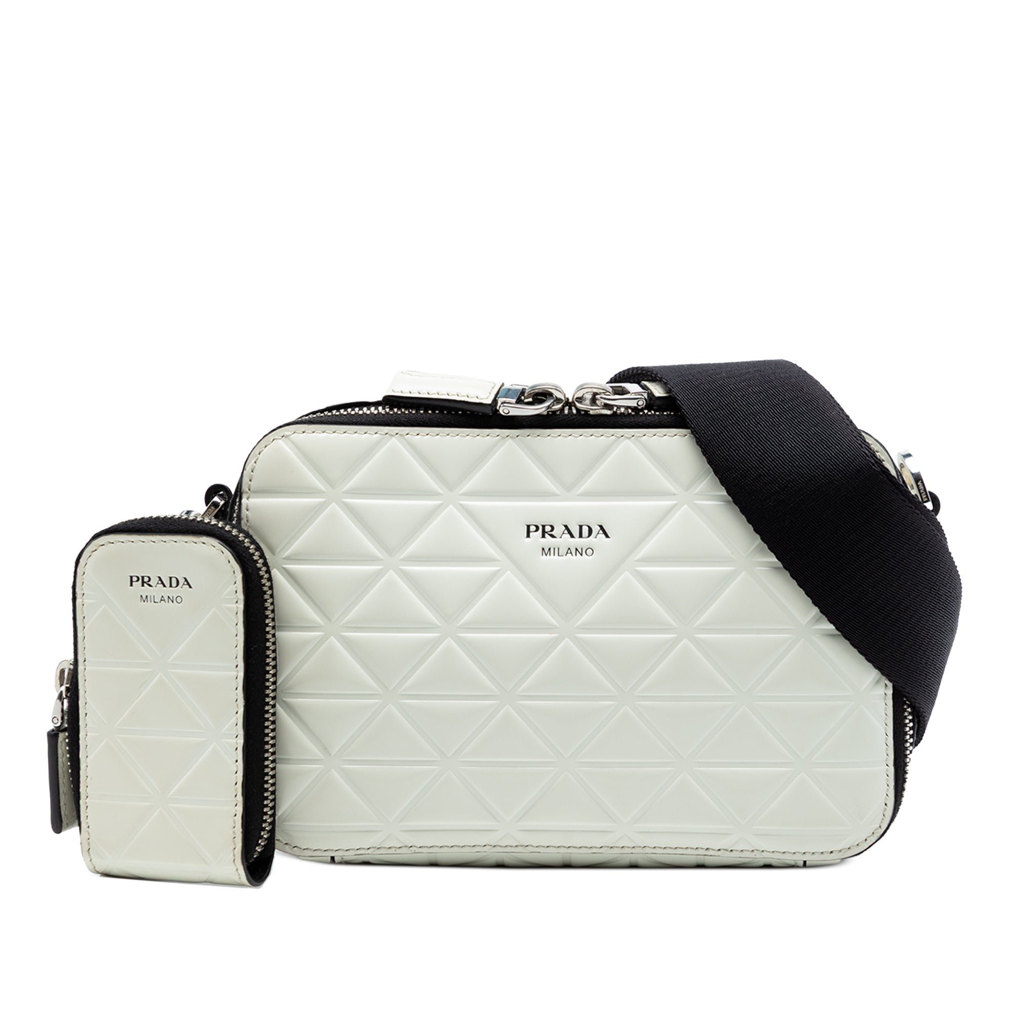 Leather crossbody bag