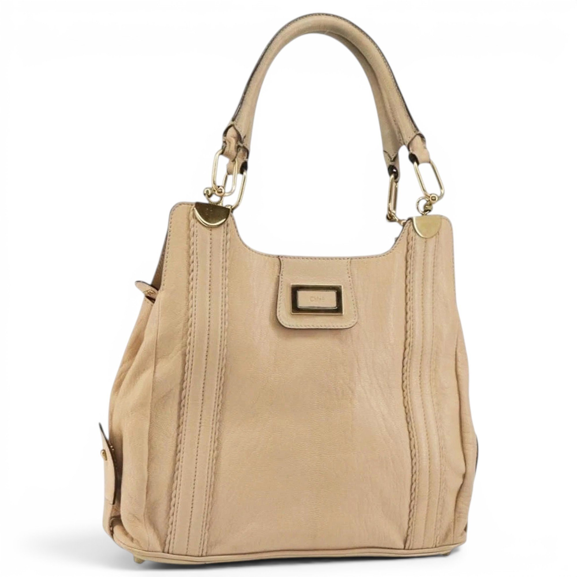 Leather handbag