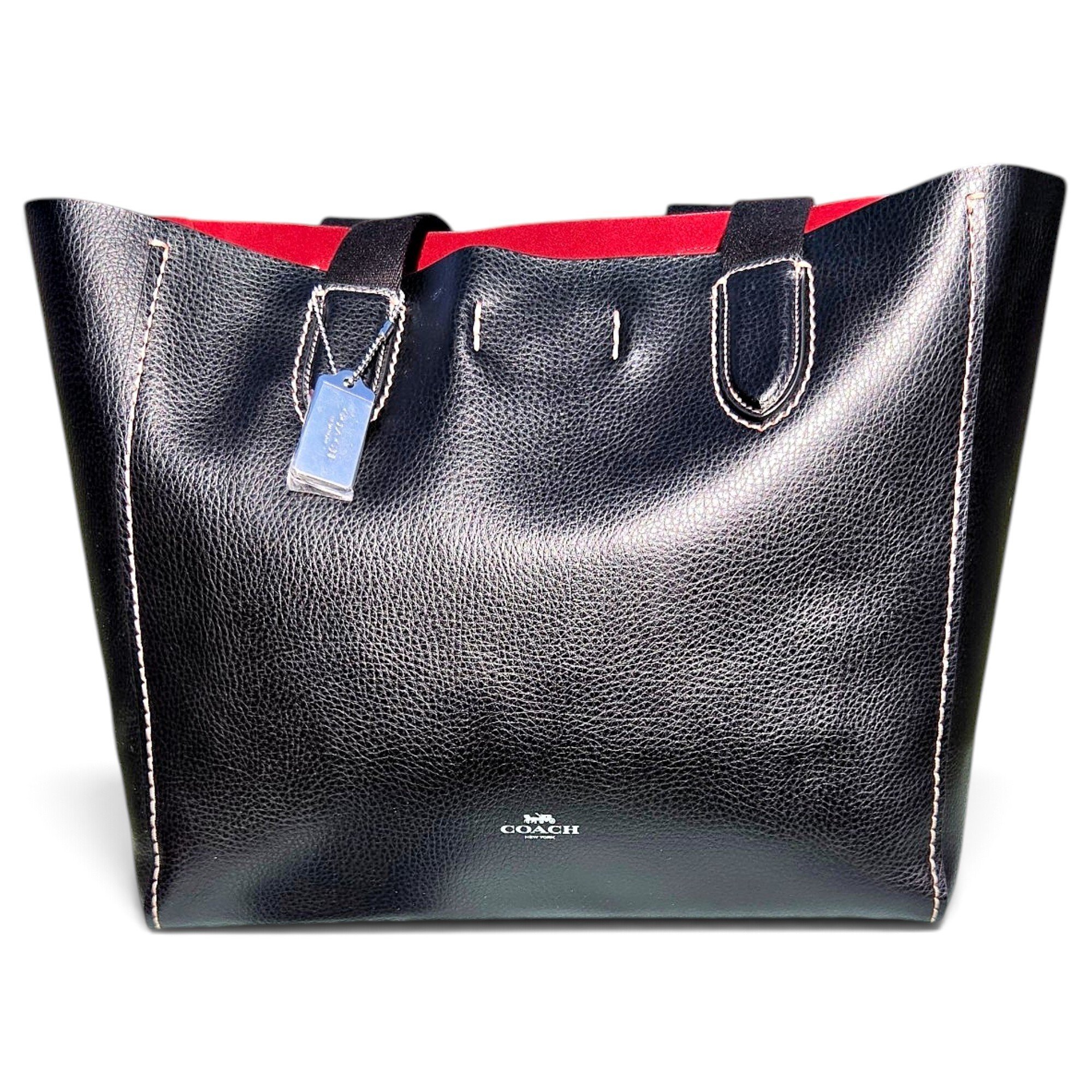 Leather tote