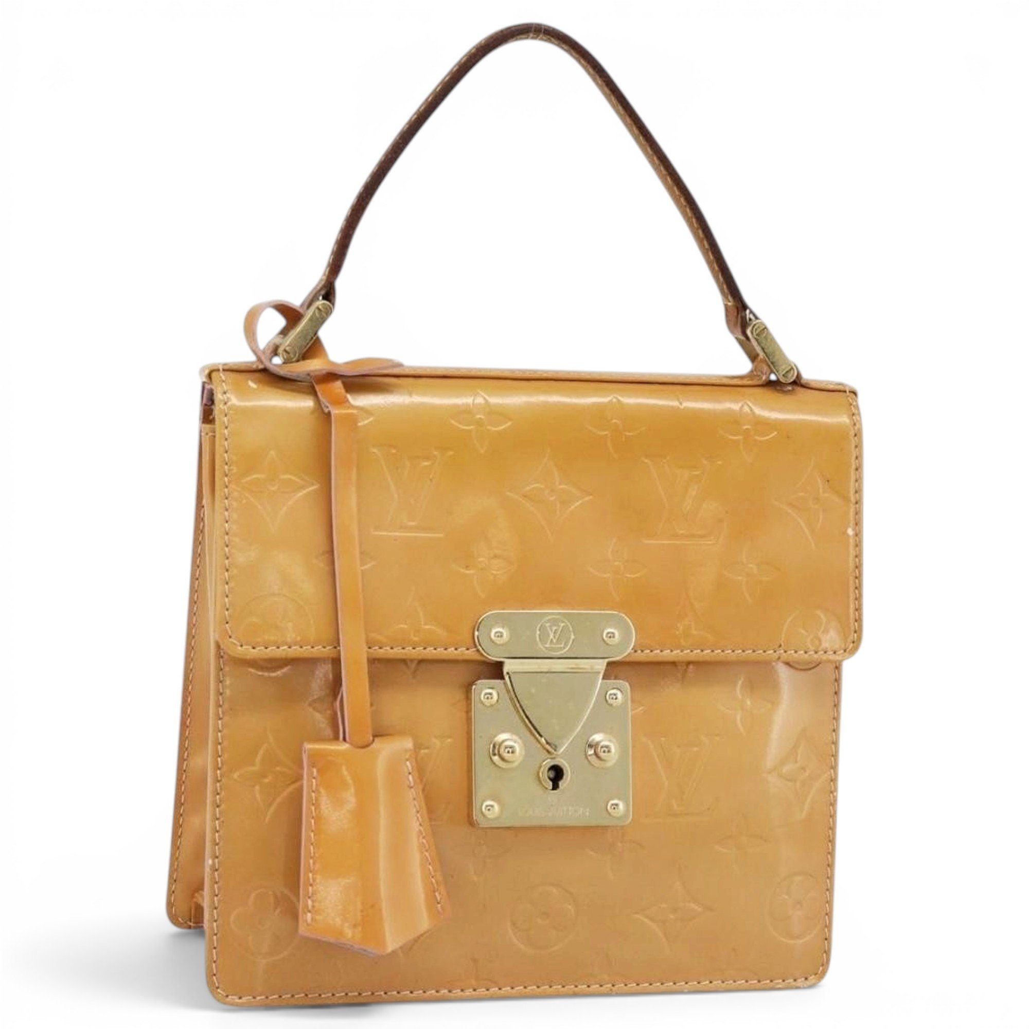 Spring street leather handbag