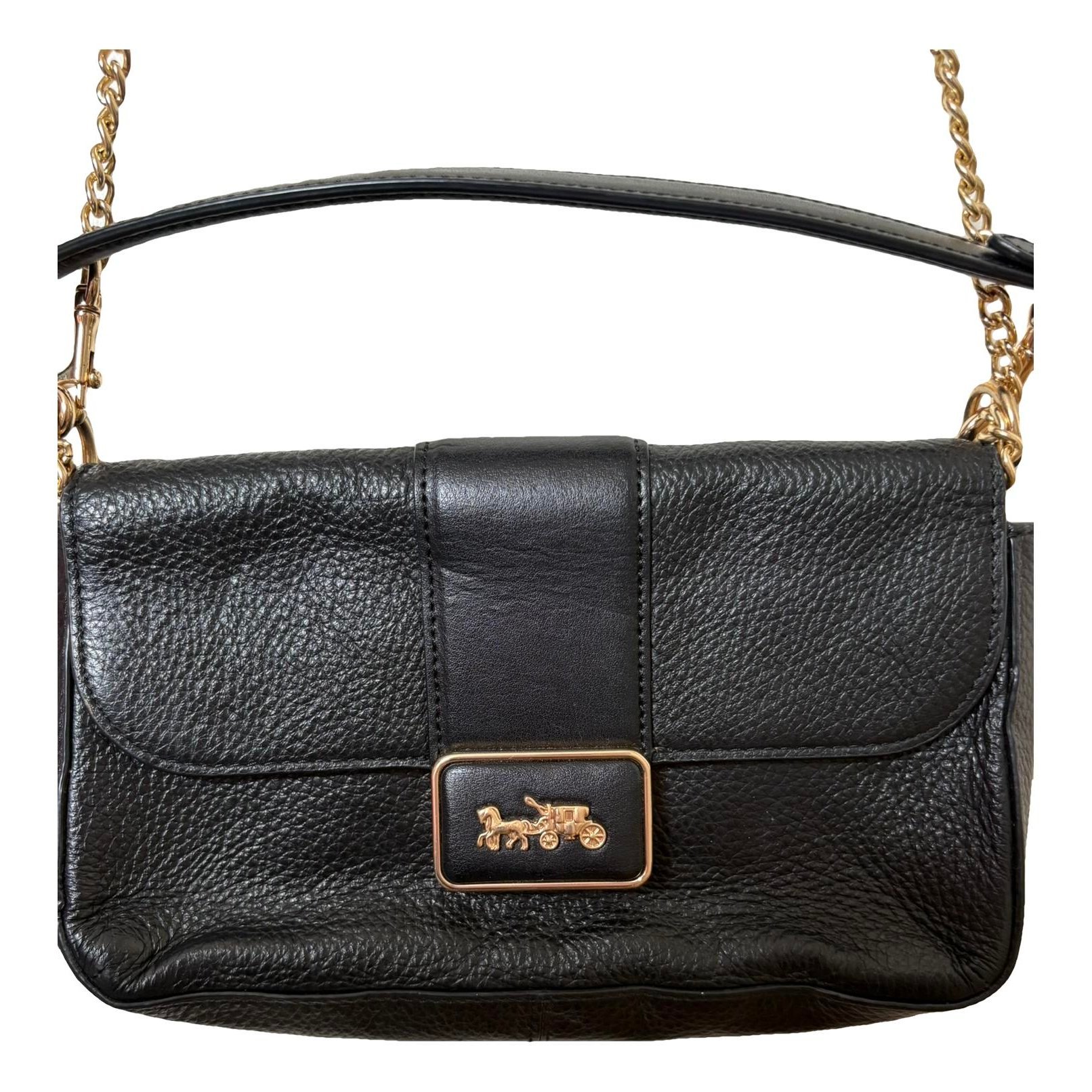 Leather crossbody bag