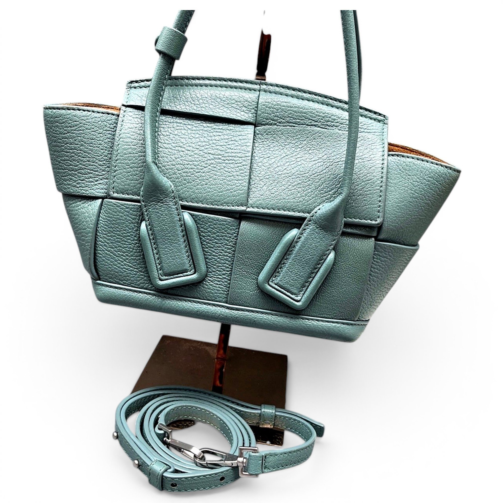 Arco leather handbag