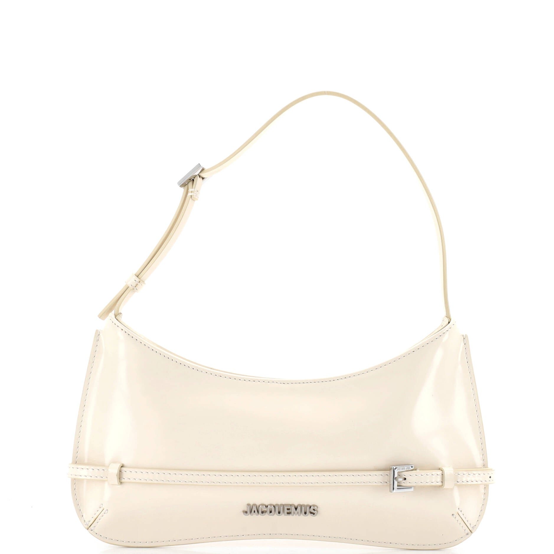 Jacquemus Le Bisou Ceinture Shoulder Bag Leather