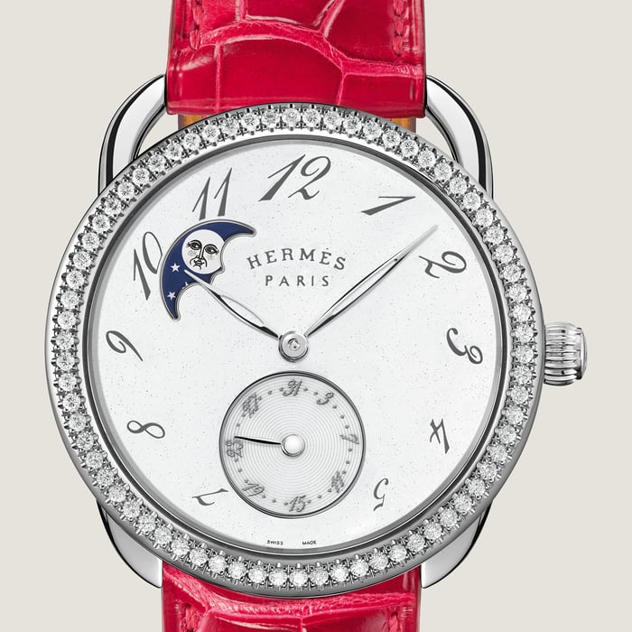 Sans Coloris Arceau Petite Lune Watch, Large Model, 38 MM