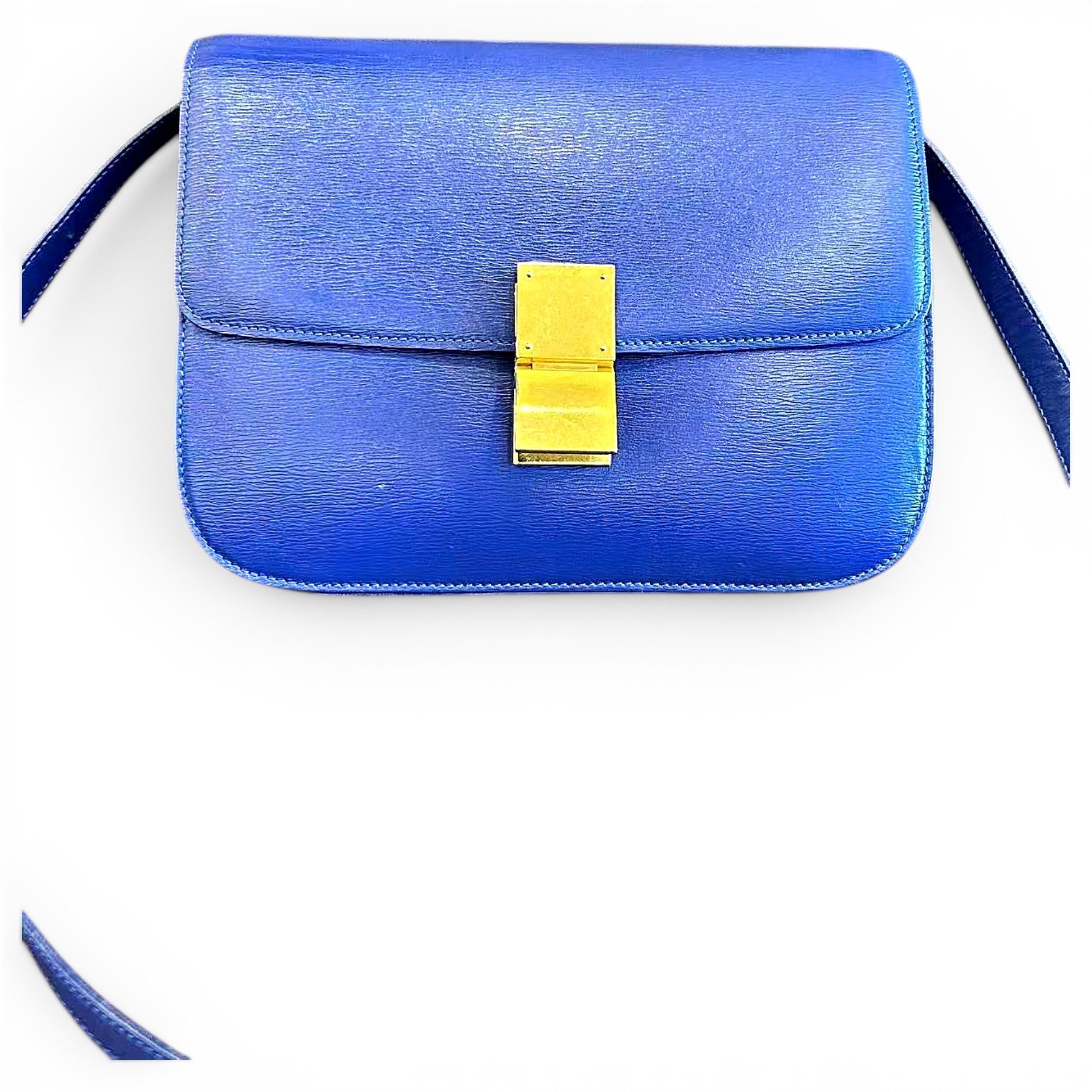 Classic leather crossbody bag