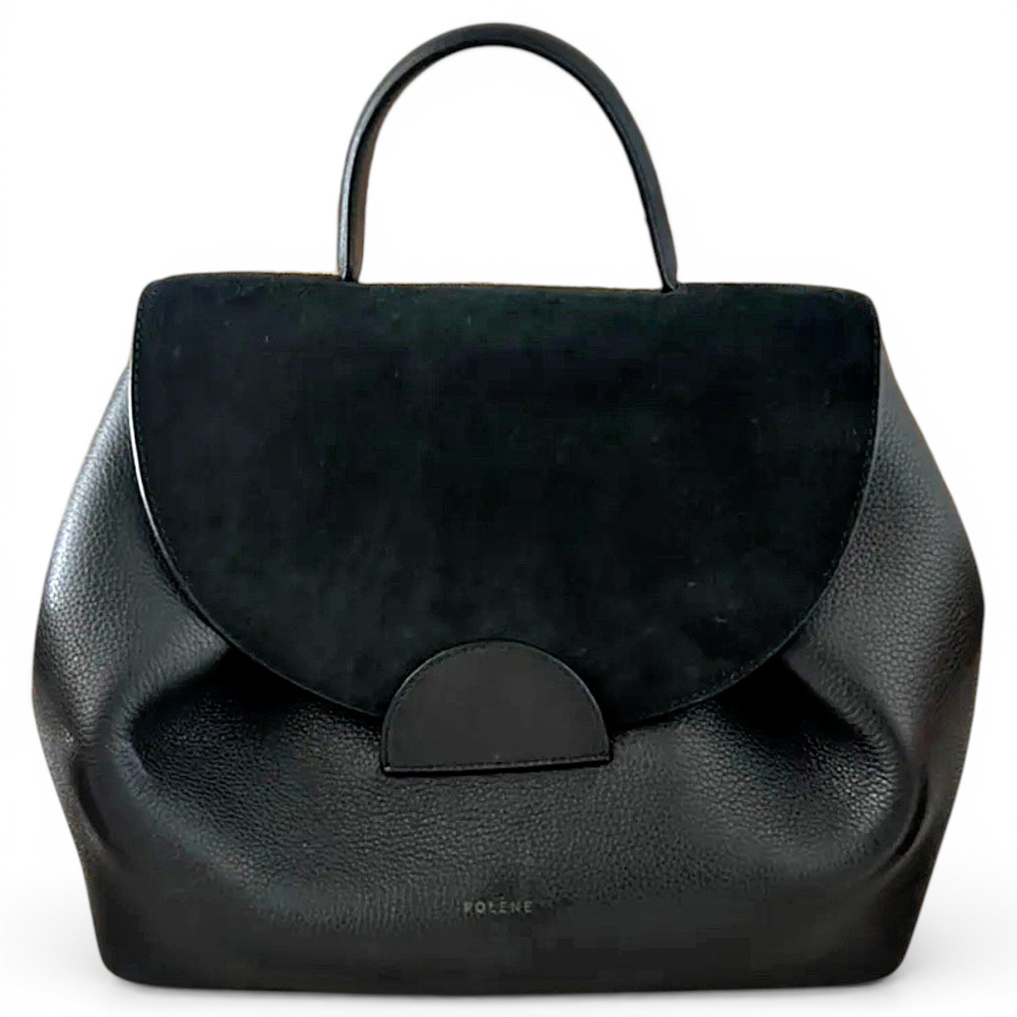 Numéro un leather crossbody bag