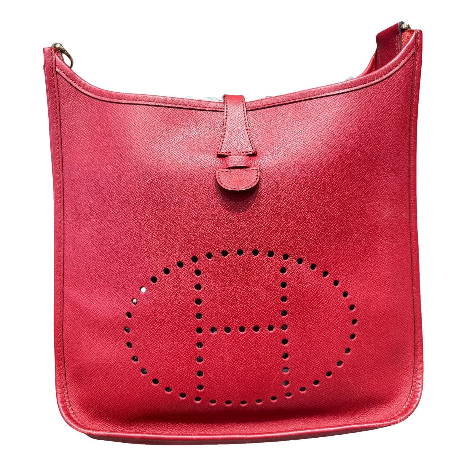 Evelyne leather handbag