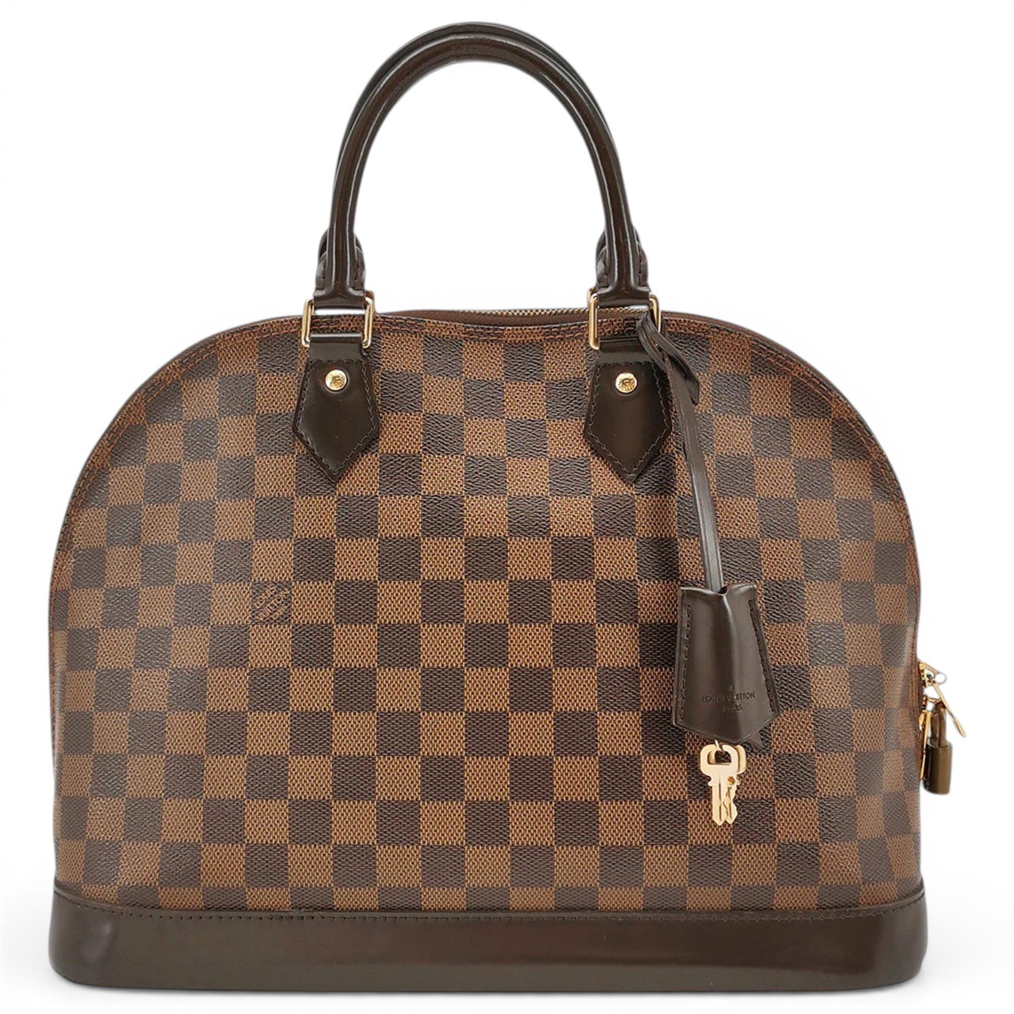Alma leather handbag
