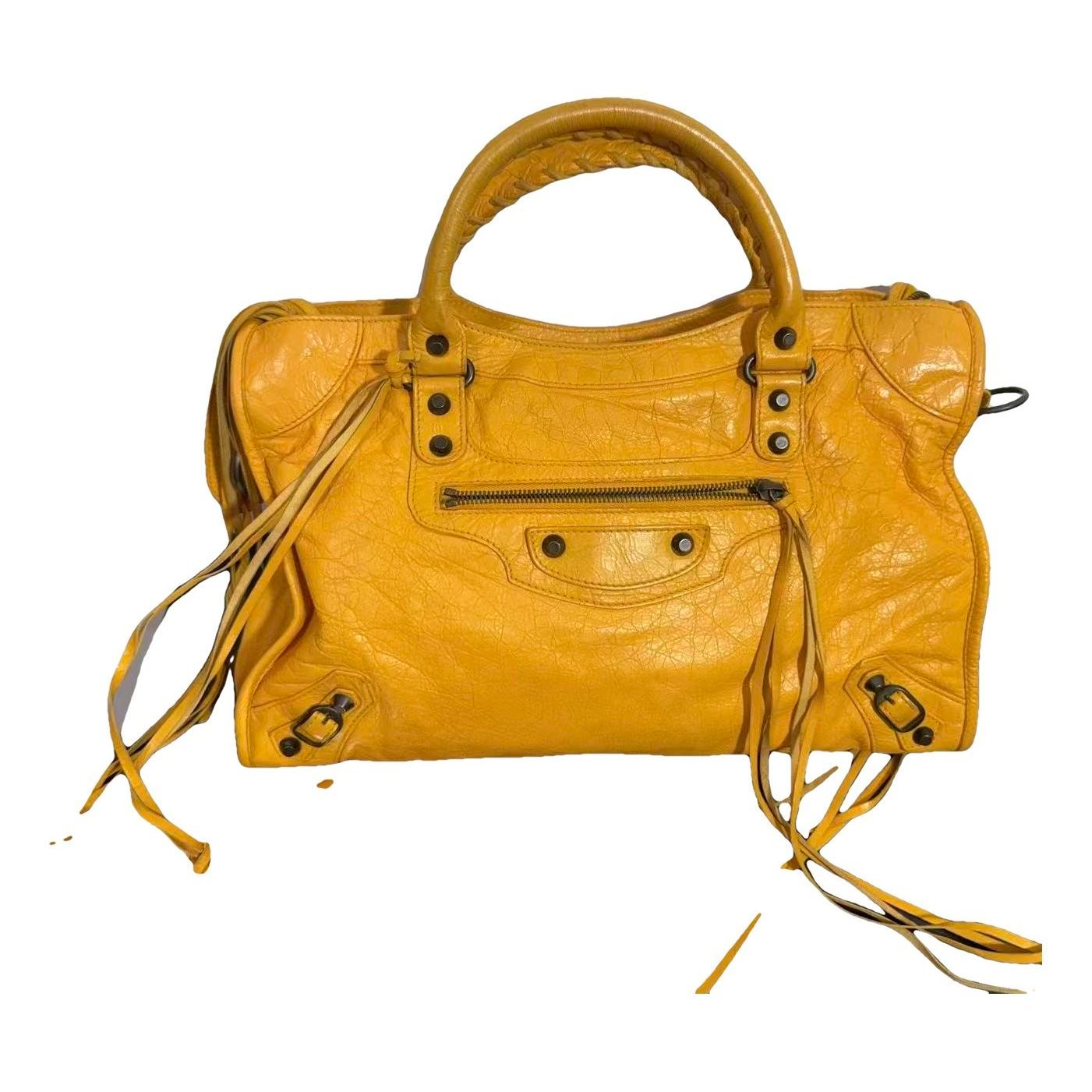 Leather handbag