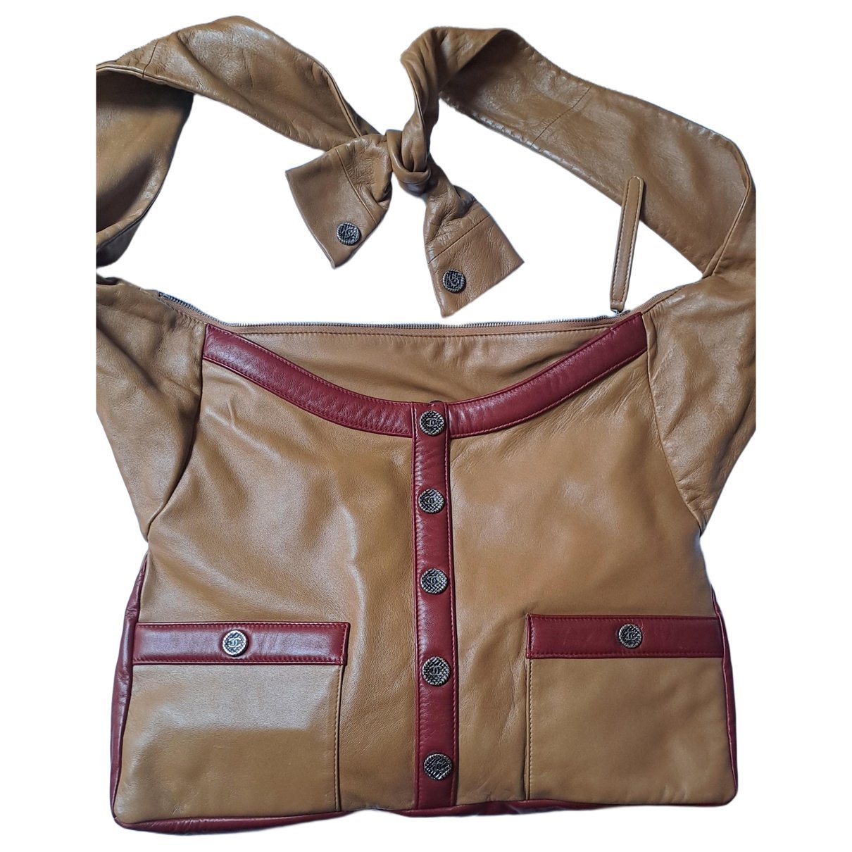 Leather handbag