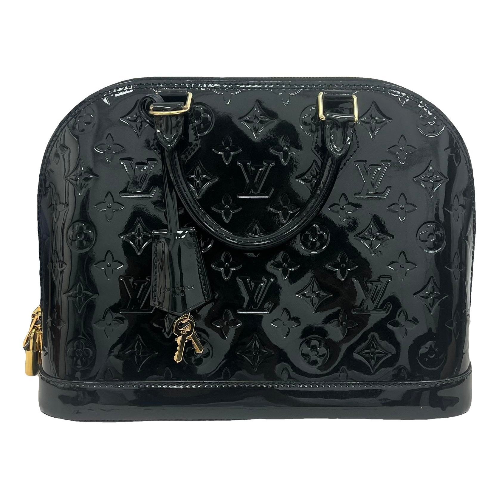 Alma patent leather handbag