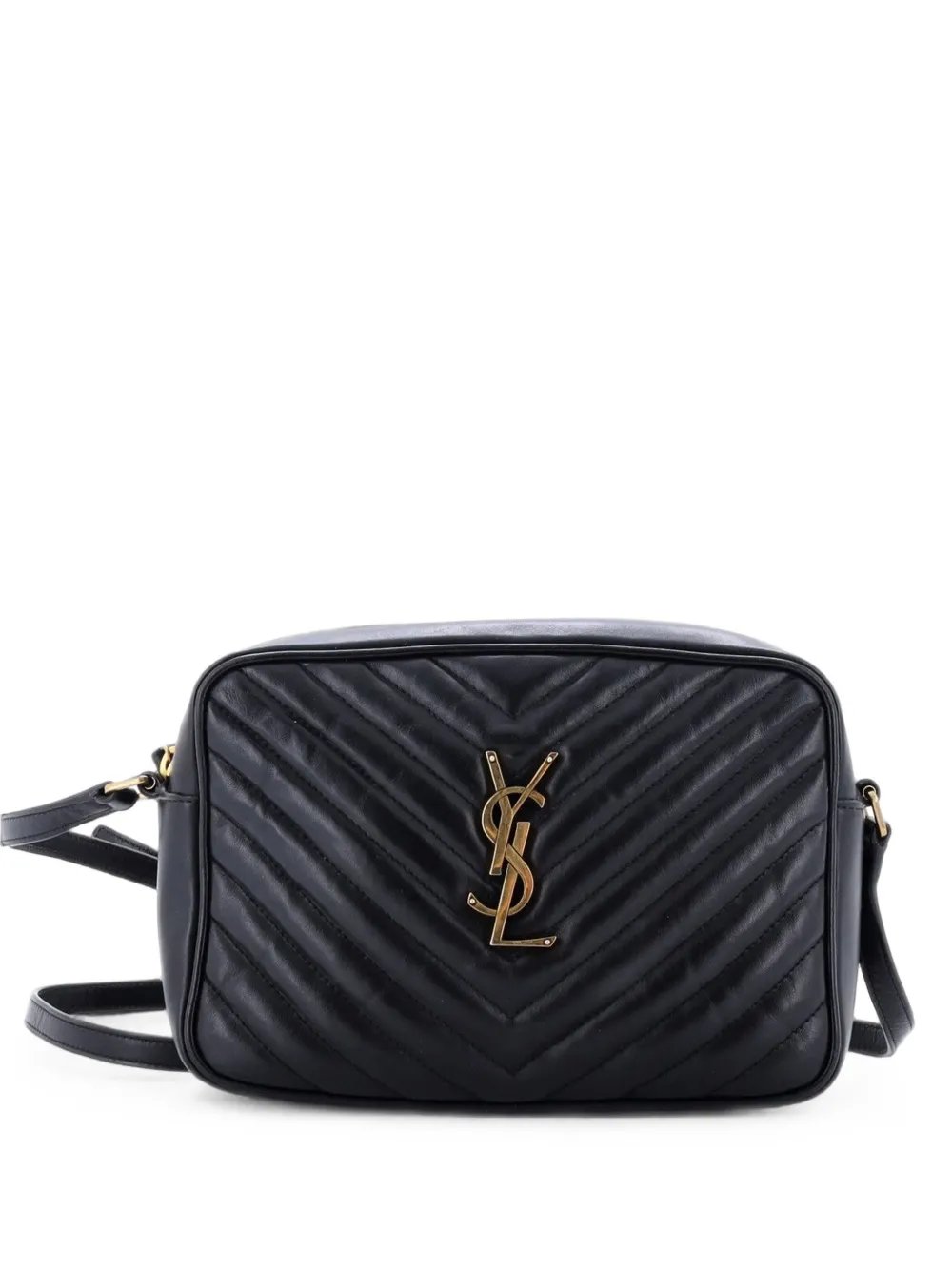 Lou Camera Bag Matelasse Chevron Leather Small crossbody bag