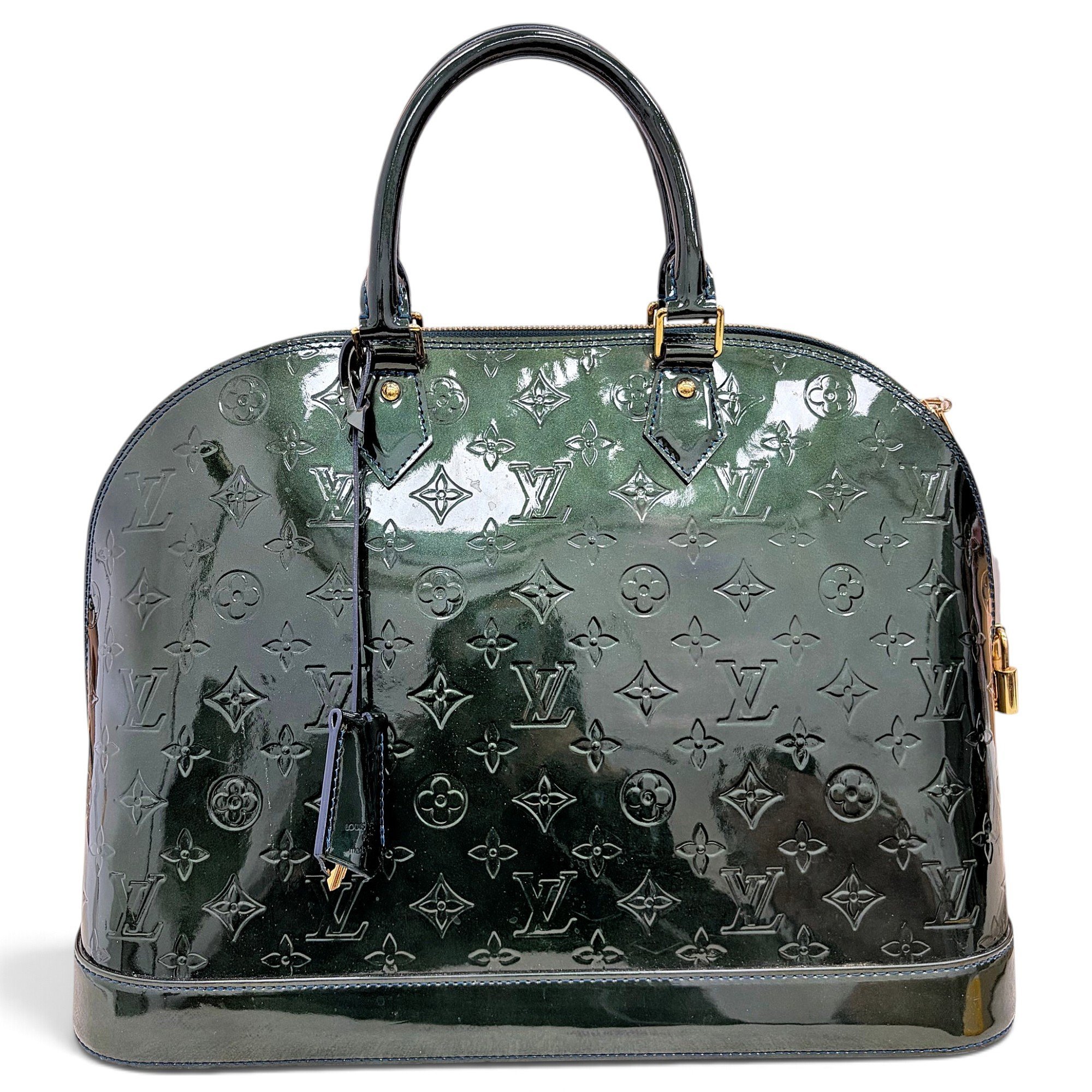 Alma patent leather handbag