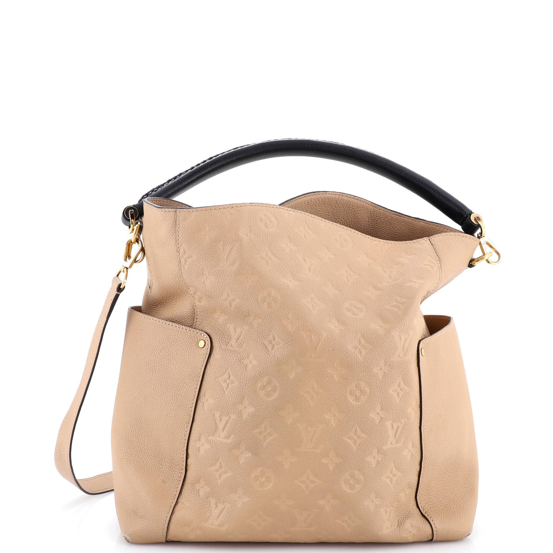Louis Vuitton Bagatelle Hobo Monogram Empreinte Leather