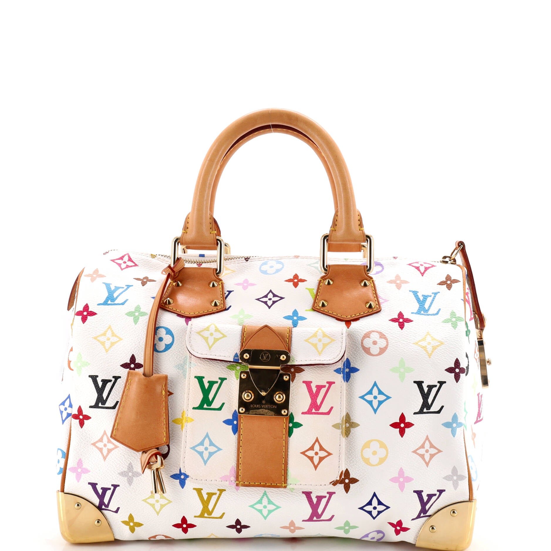 Speedy Handbag Monogram Multicolor 30