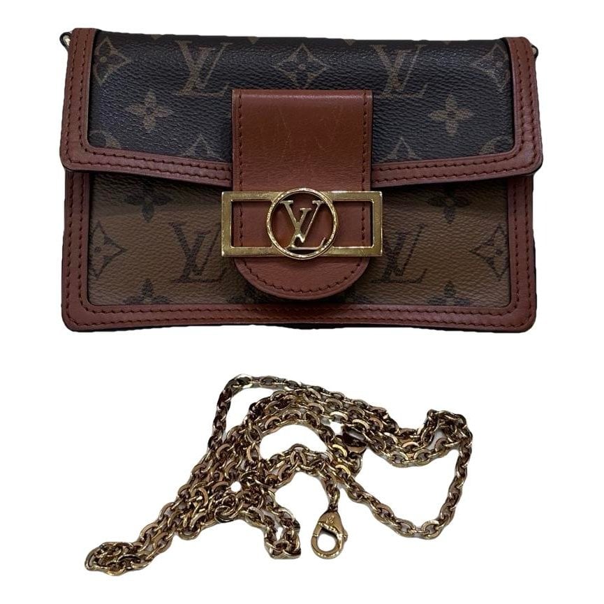Louis Vuitton Dauphine leather handbag