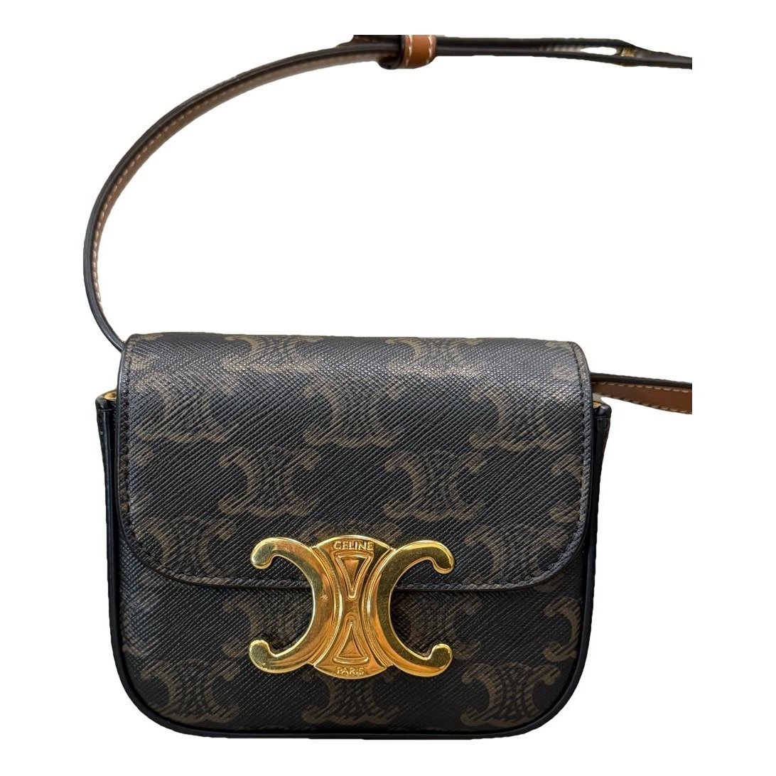 Triomphe cloth crossbody bag