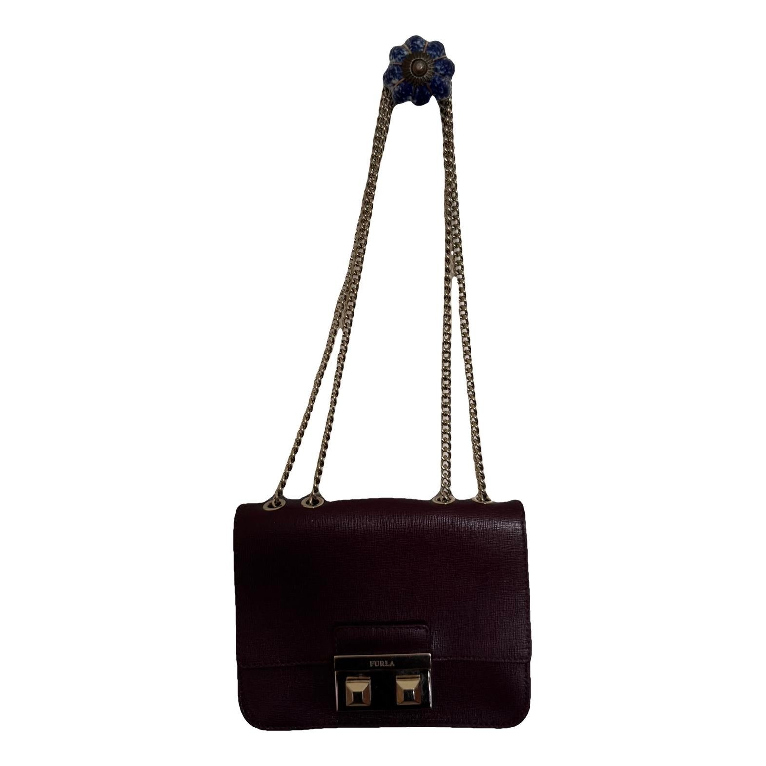 Metropolis leather handbag