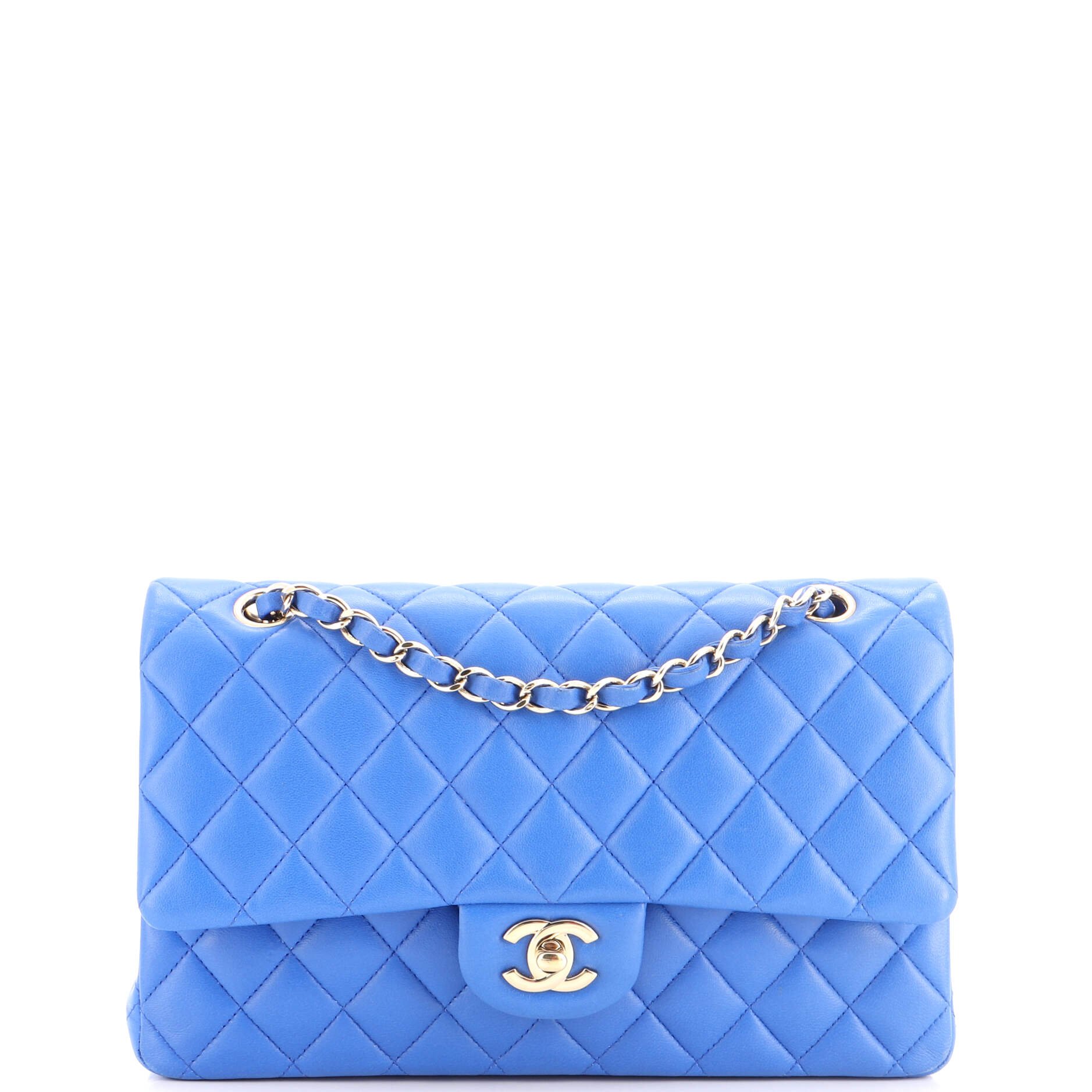 Classic Double Flap Bag Quilted Lambskin Medium