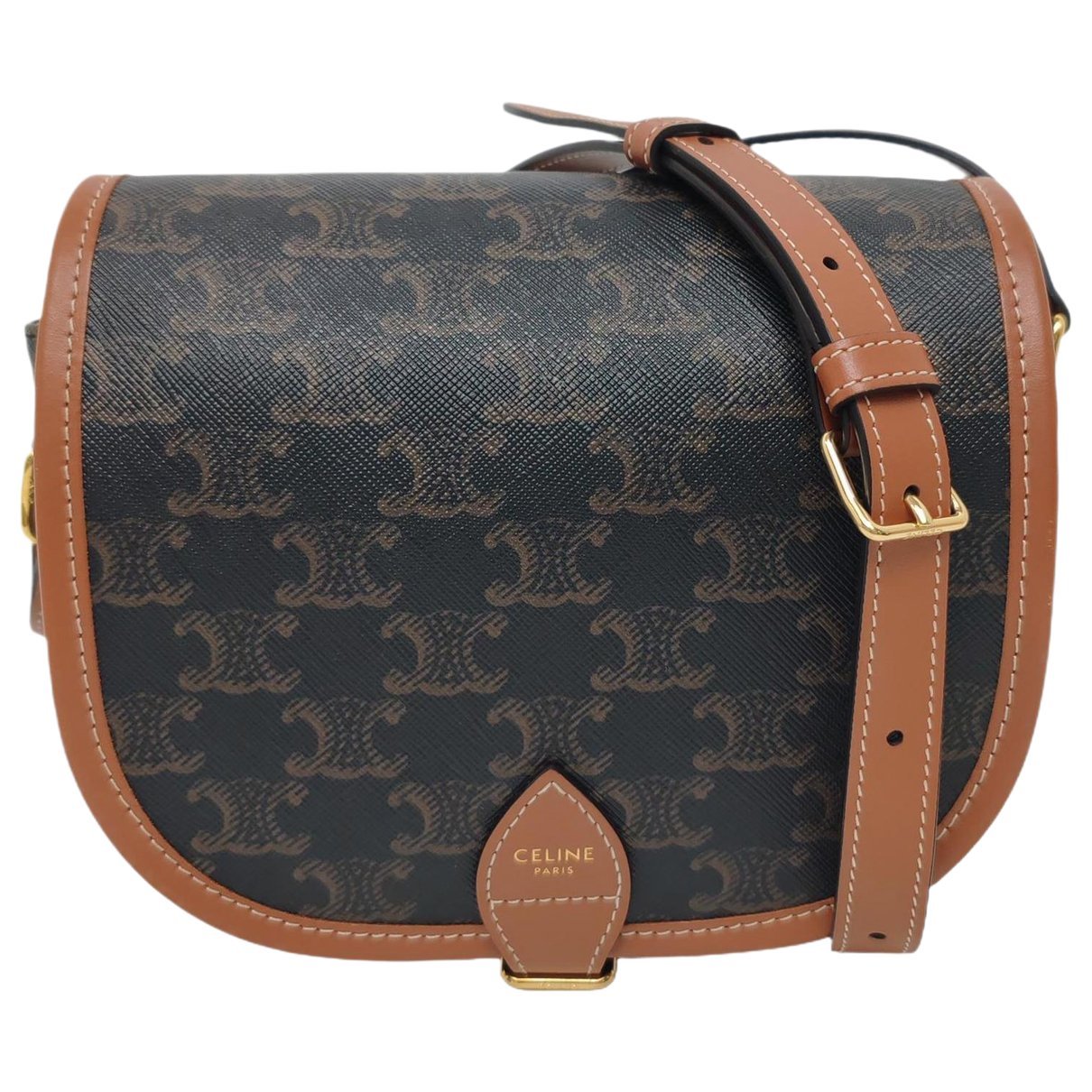 Folco leather crossbody bag