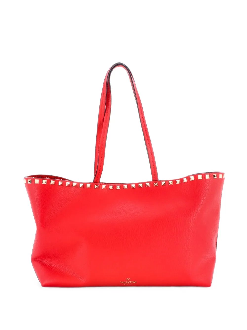Rockstud Shopper Leather Medium tote bag