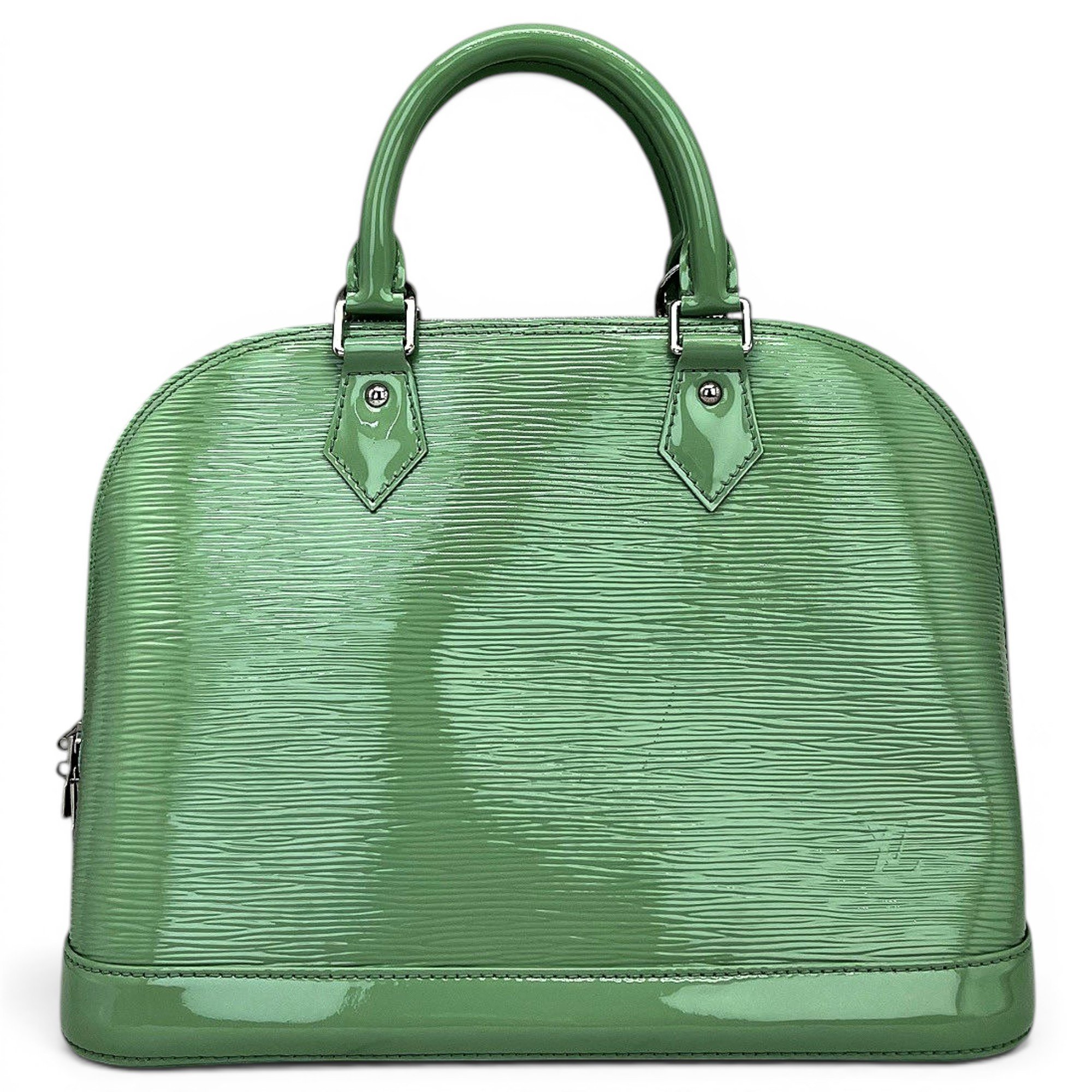 Alma patent leather handbag