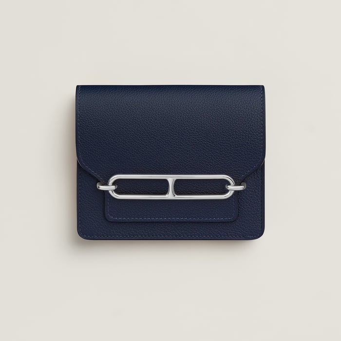 Bleu Nuit Roulis Slim Wallet