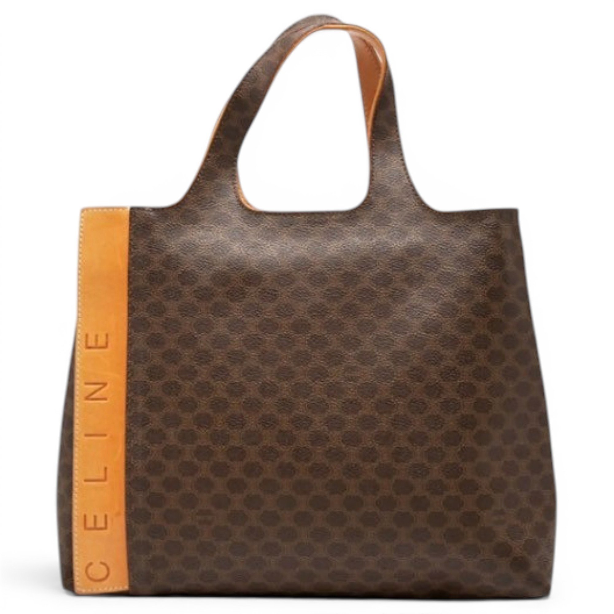 Leather tote