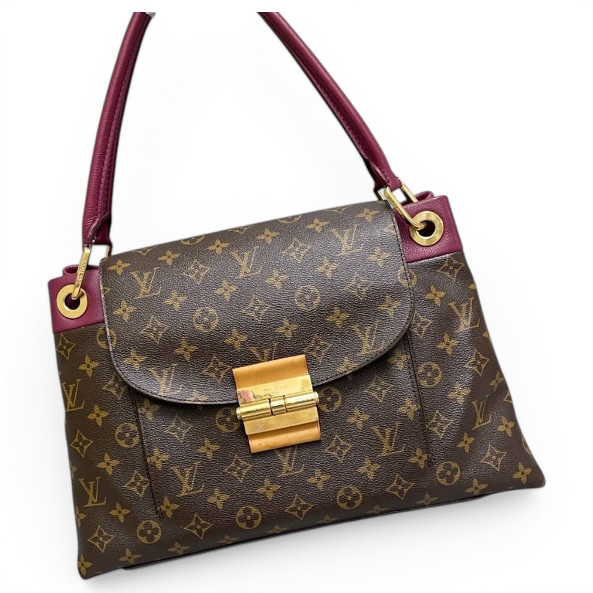 Olympe leather handbag