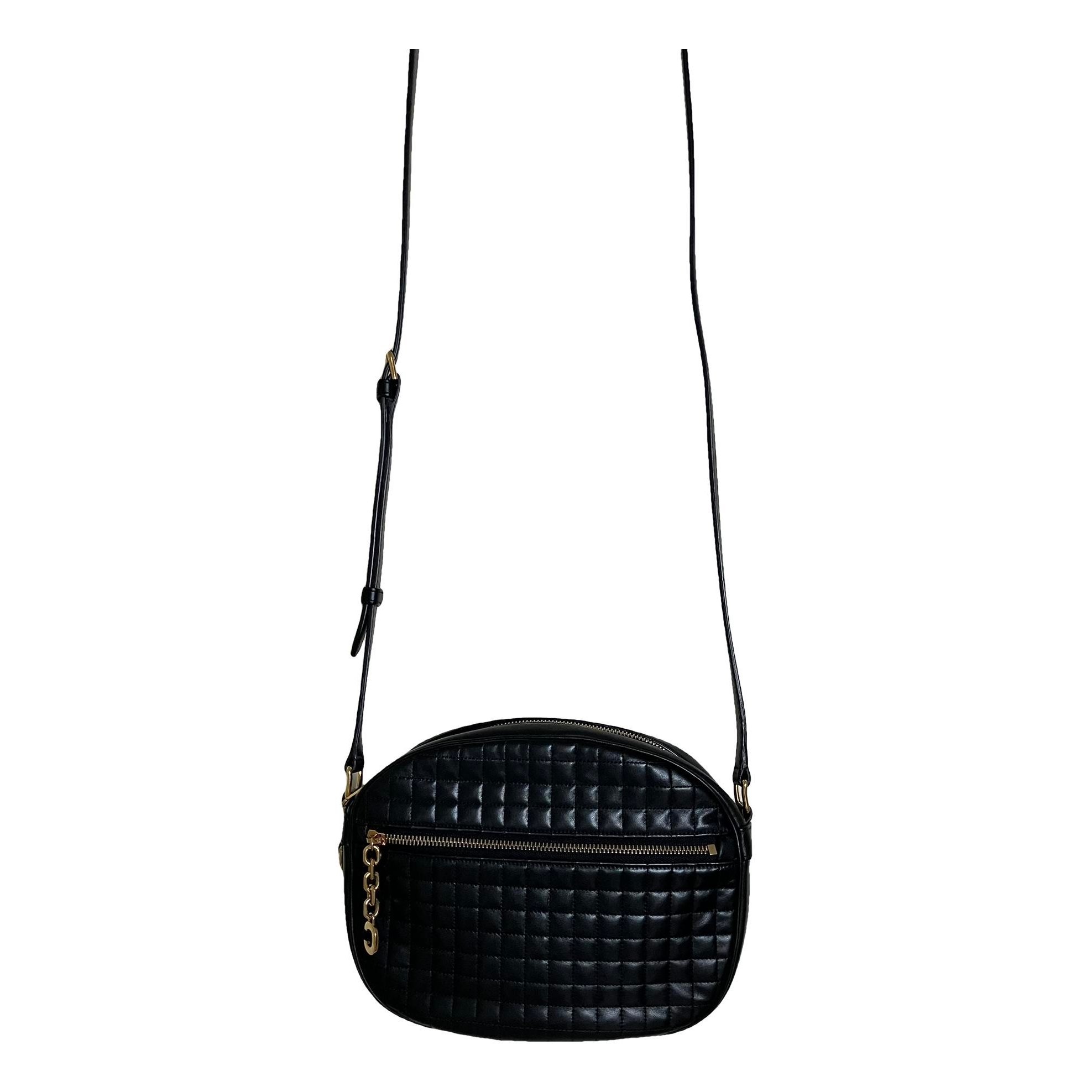 Charm leather crossbody bag
