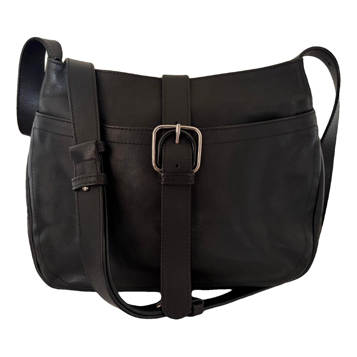 Leather crossbody bag