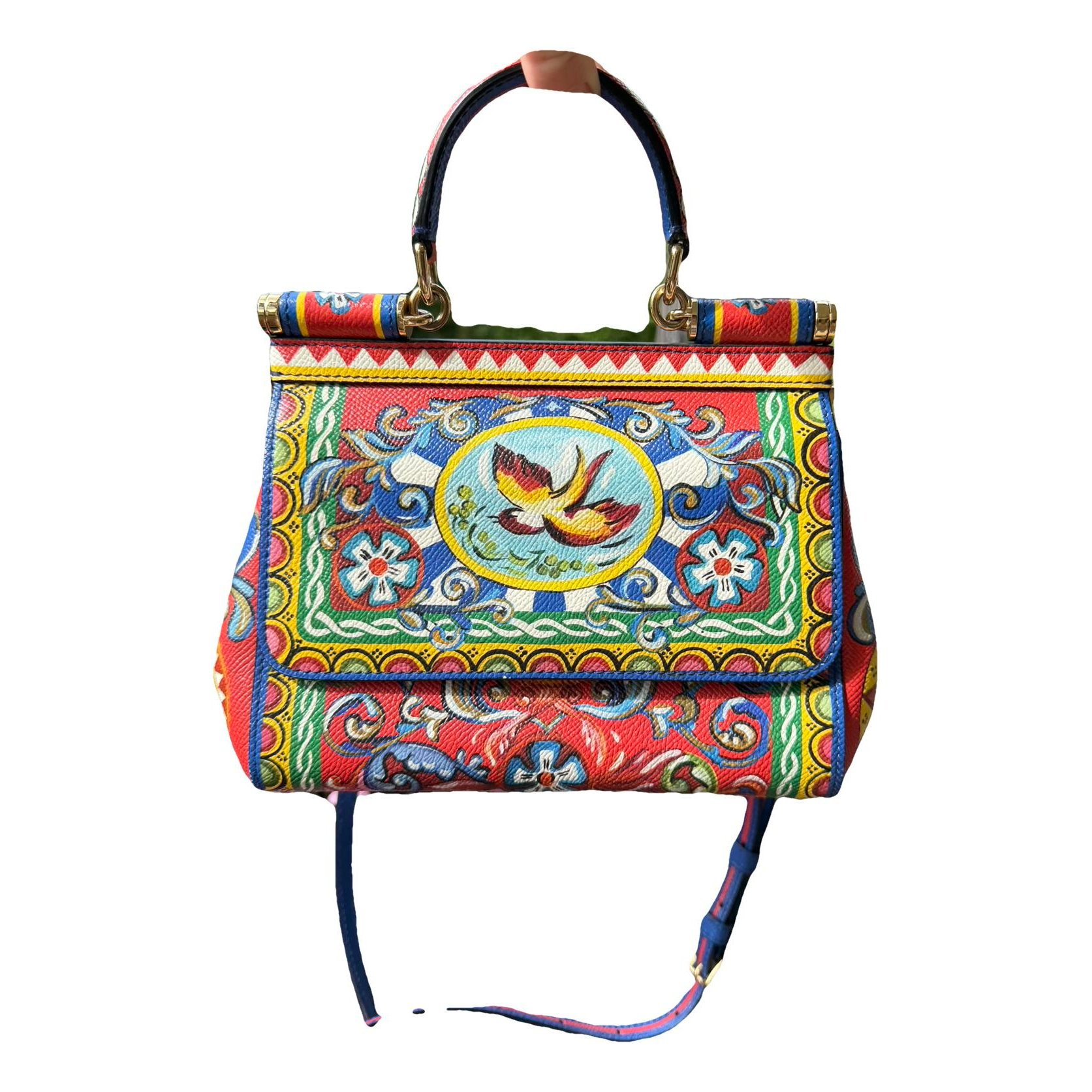 Sicily leather crossbody bag