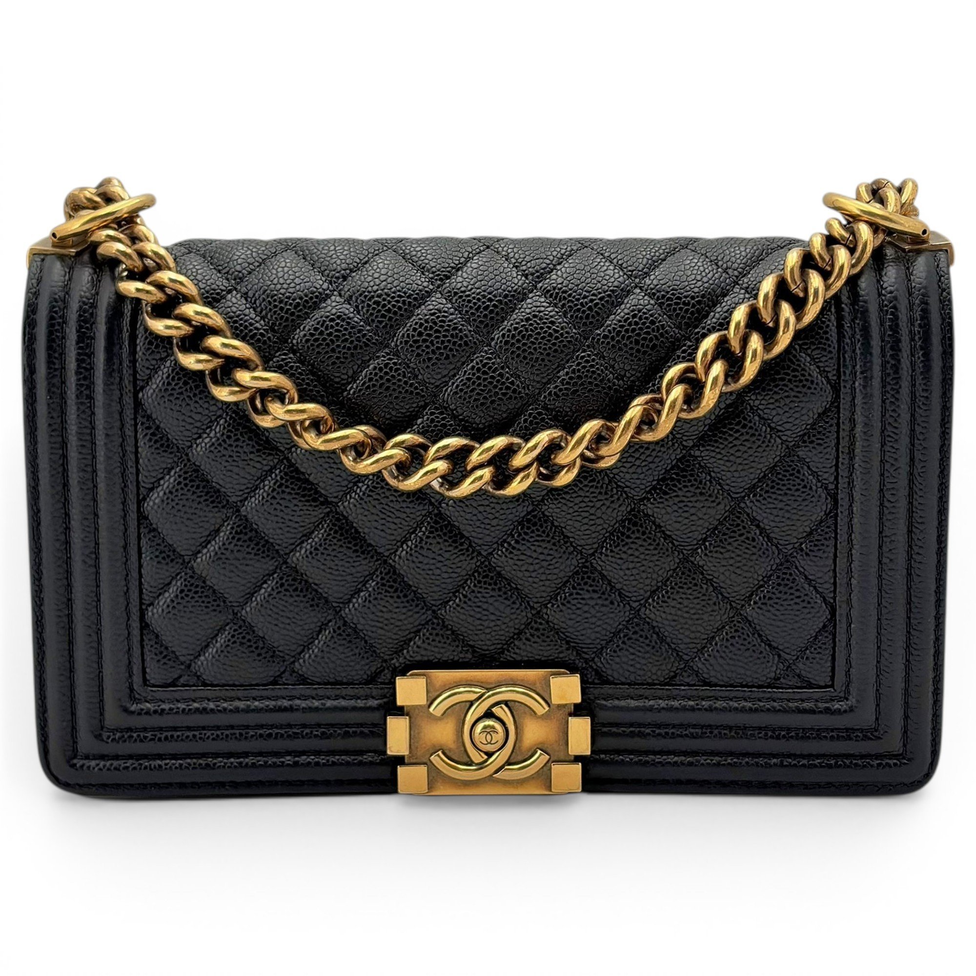 Boy leather crossbody bag