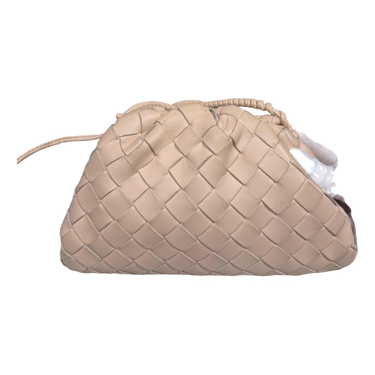 Pouch leather crossbody bag