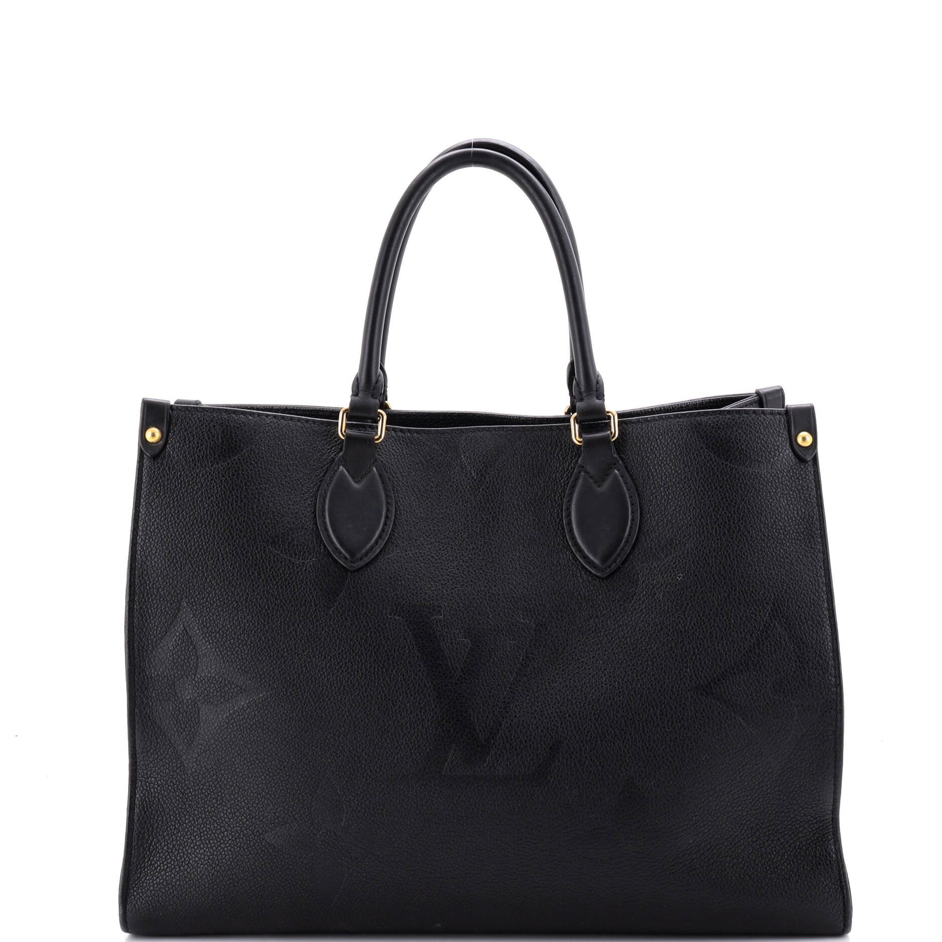 Leather tote