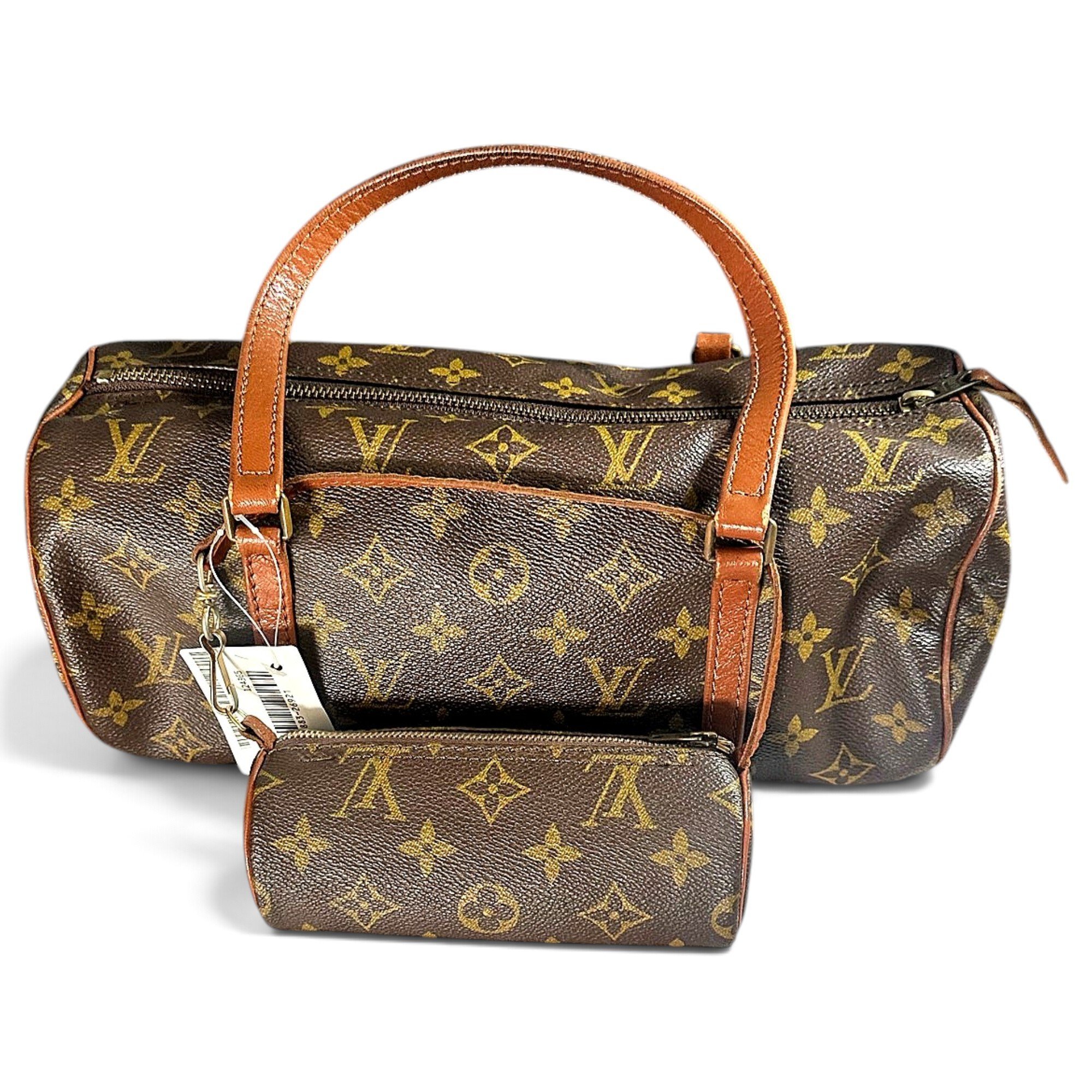 Papillon leather handbag