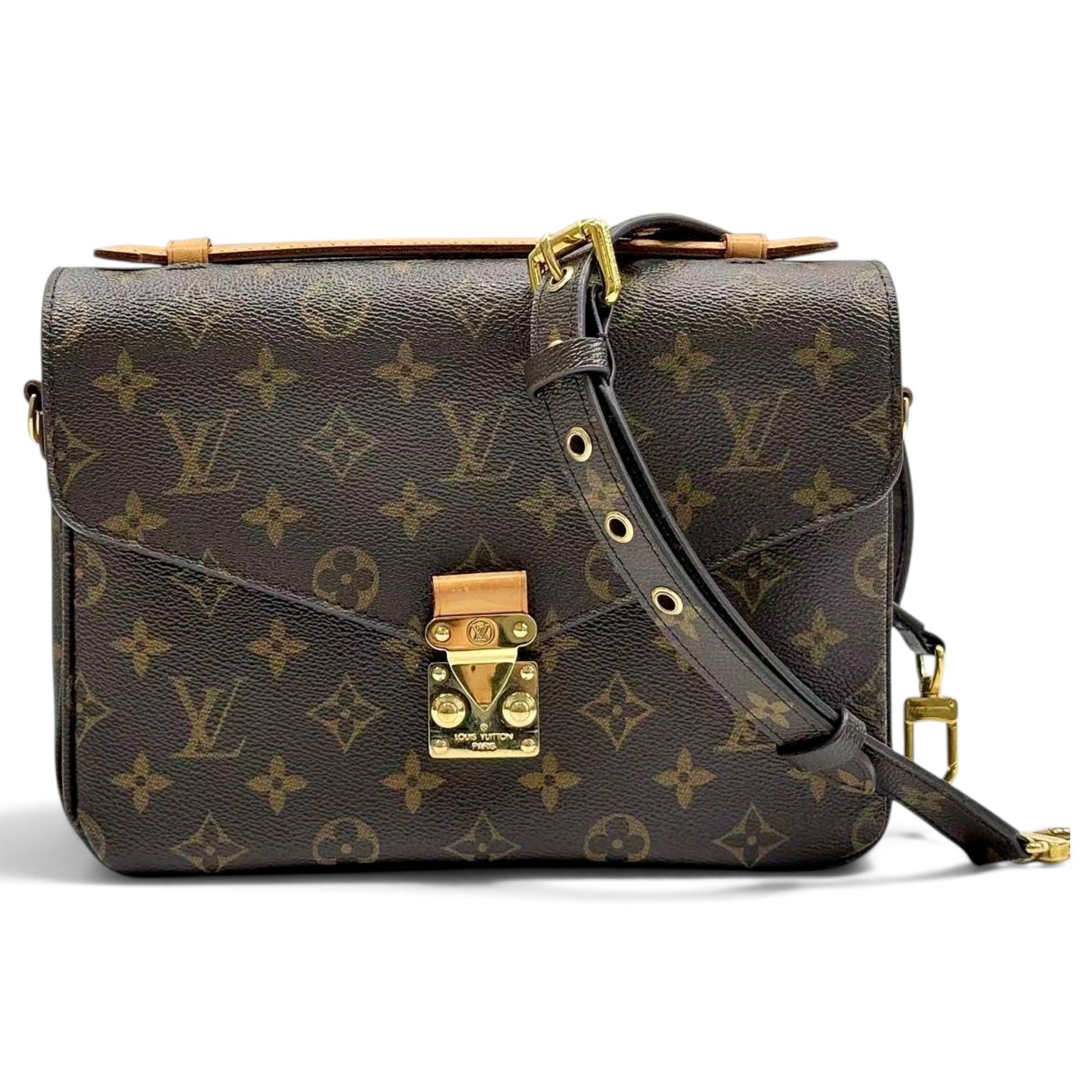 Metis leather handbag