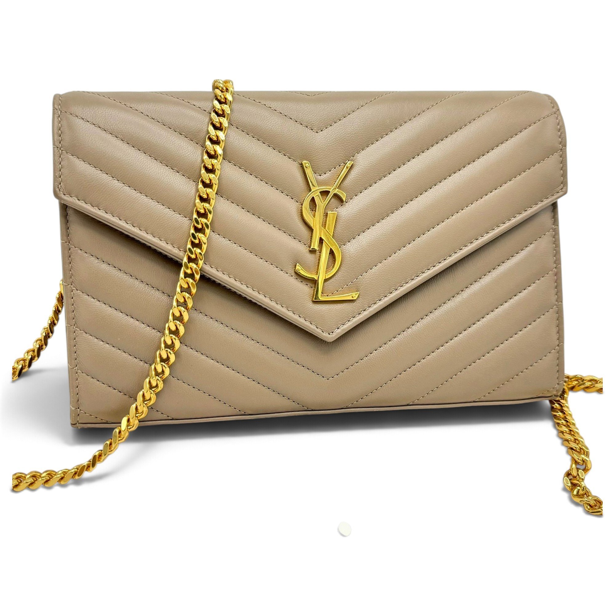 Portefeuille enveloppe leather crossbody bag