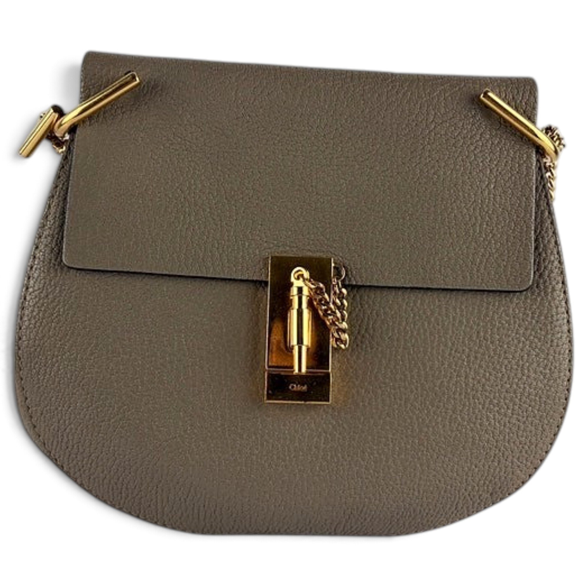Drew leather crossbody bag