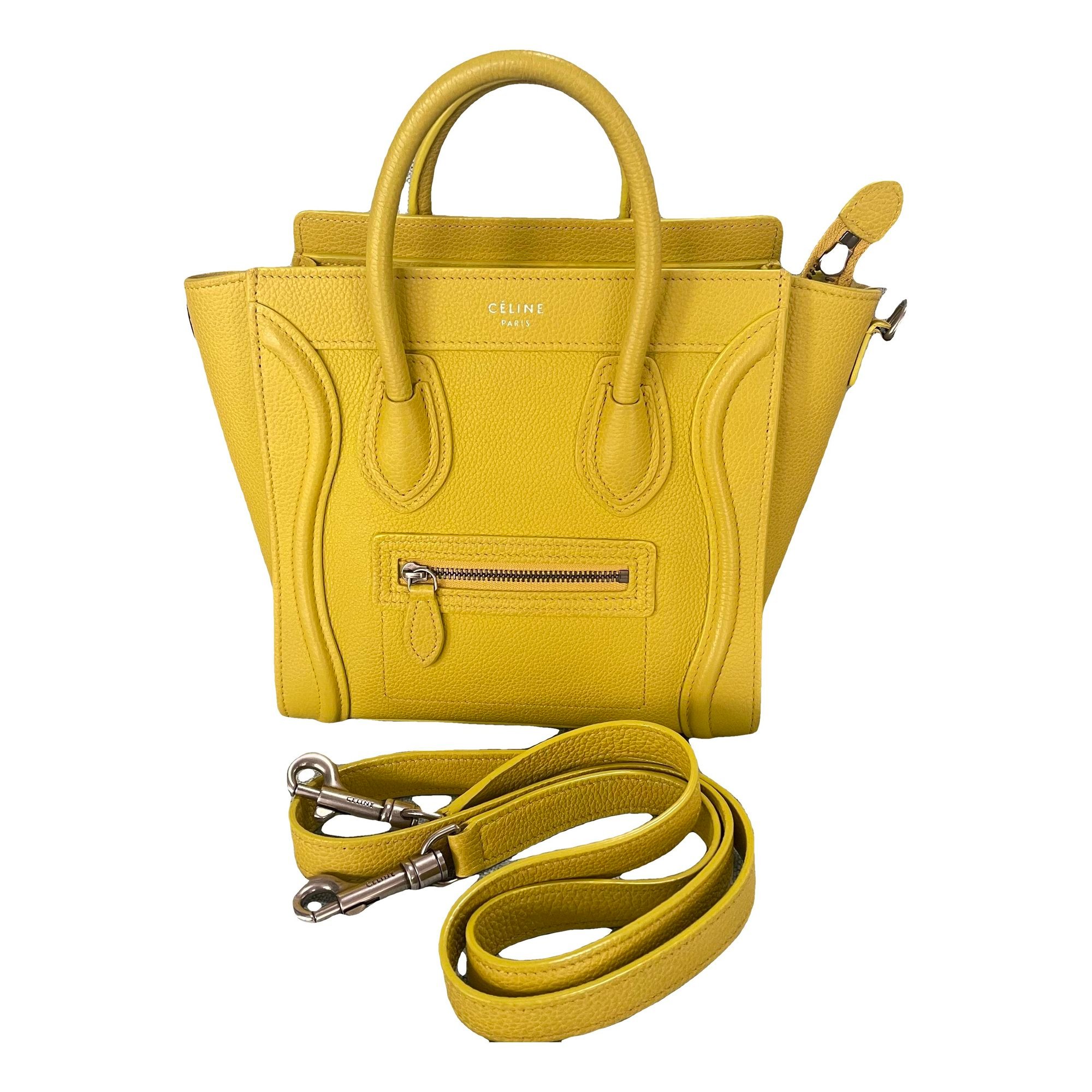 Luggage leather handbag