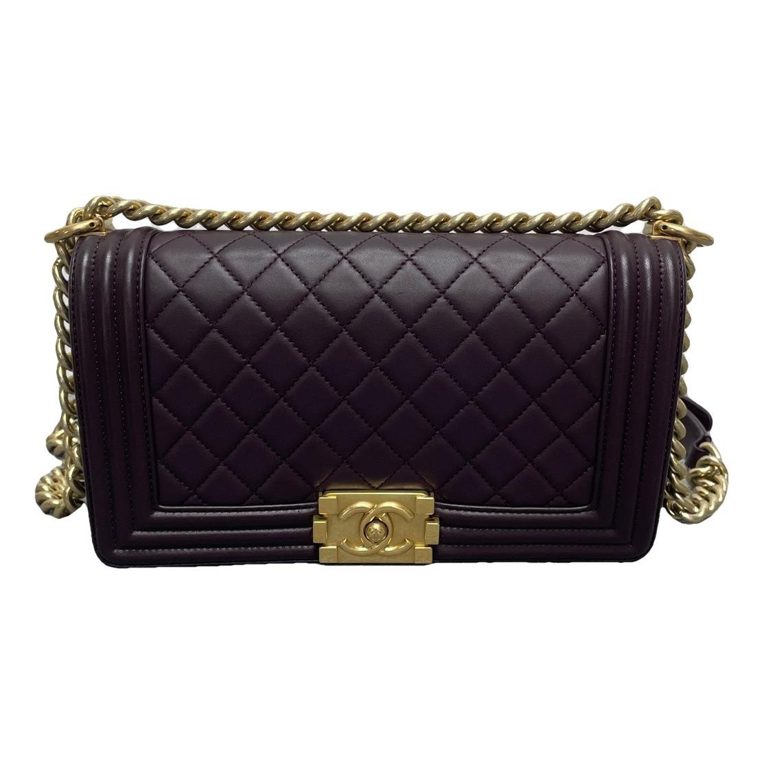 Boy leather crossbody bag