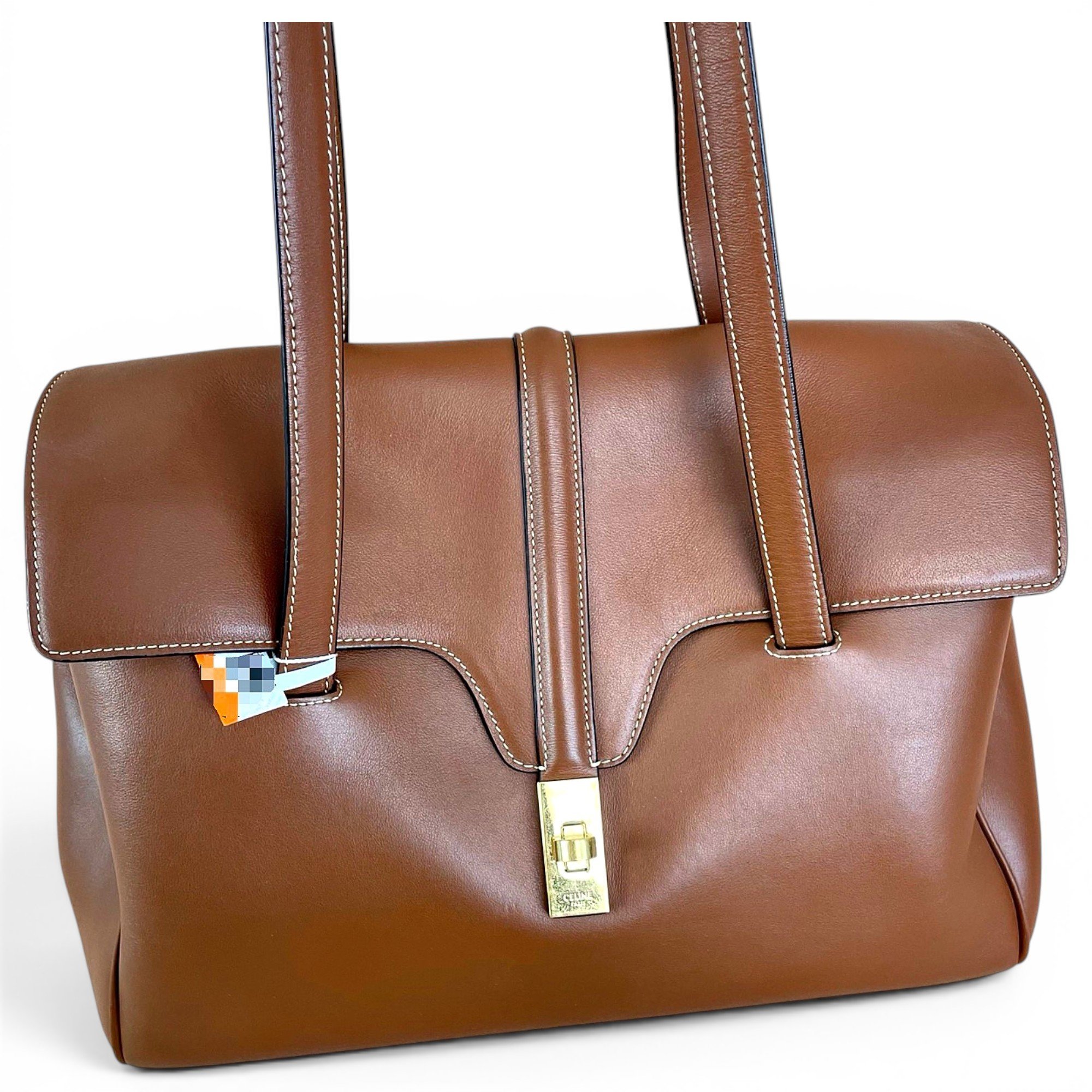 Sac 16 leather handbag