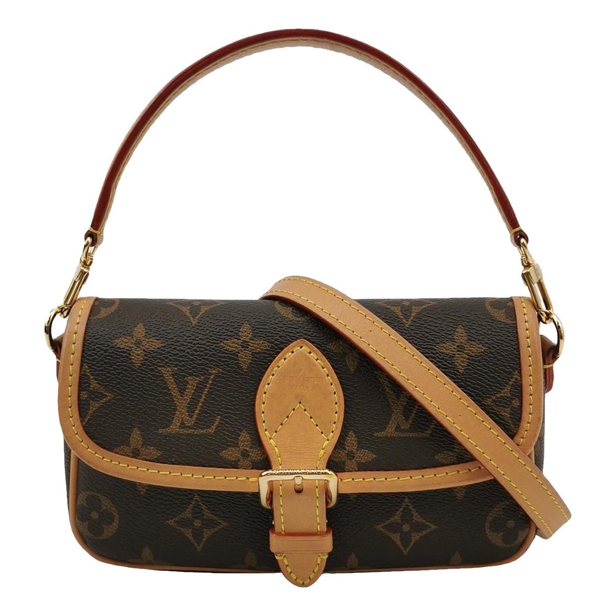 Louis Vuitton Diane leather crossbody bag
