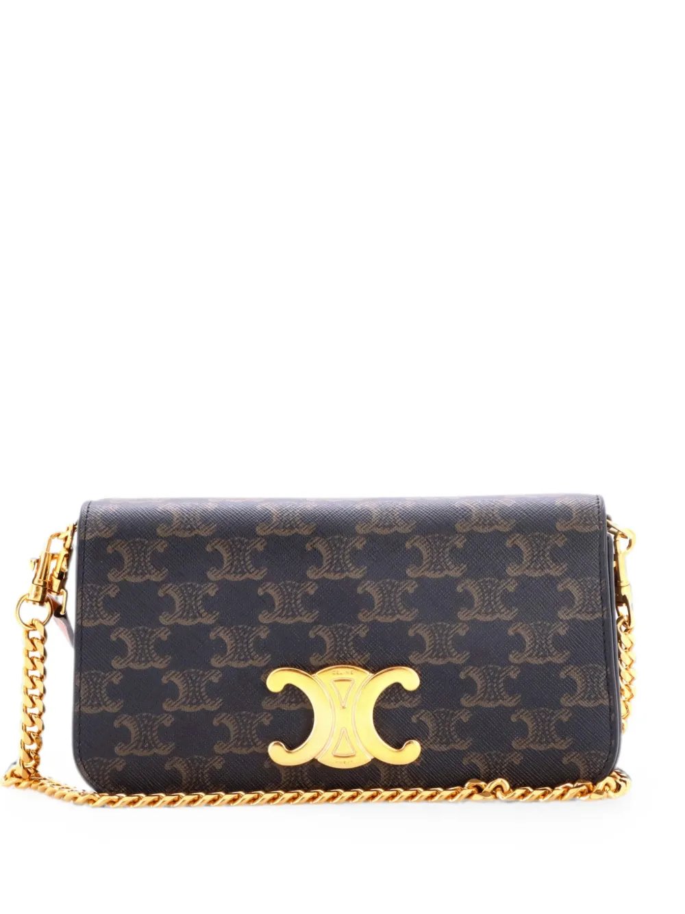 Multipochette Flap Bag Triomphe Coated Canvas crossbody bag