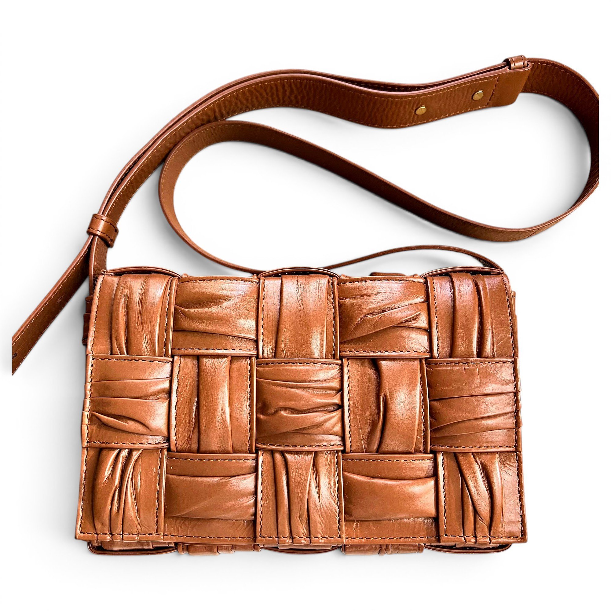 Bottega Veneta Cassette Padded leather crossbody bag