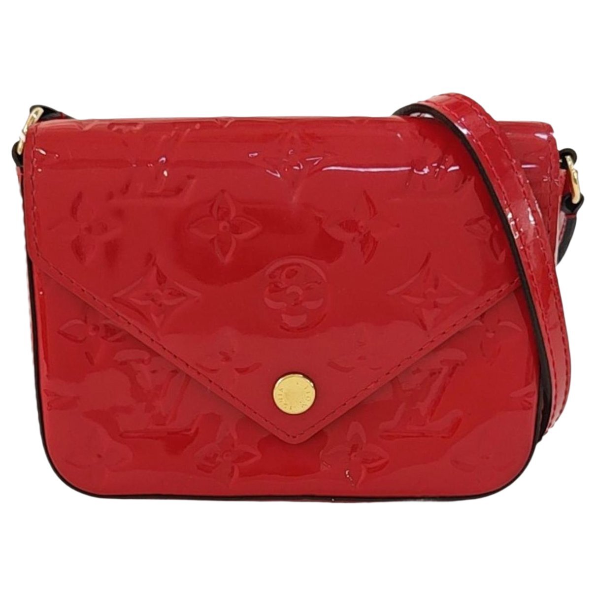 Patent leather mini bag