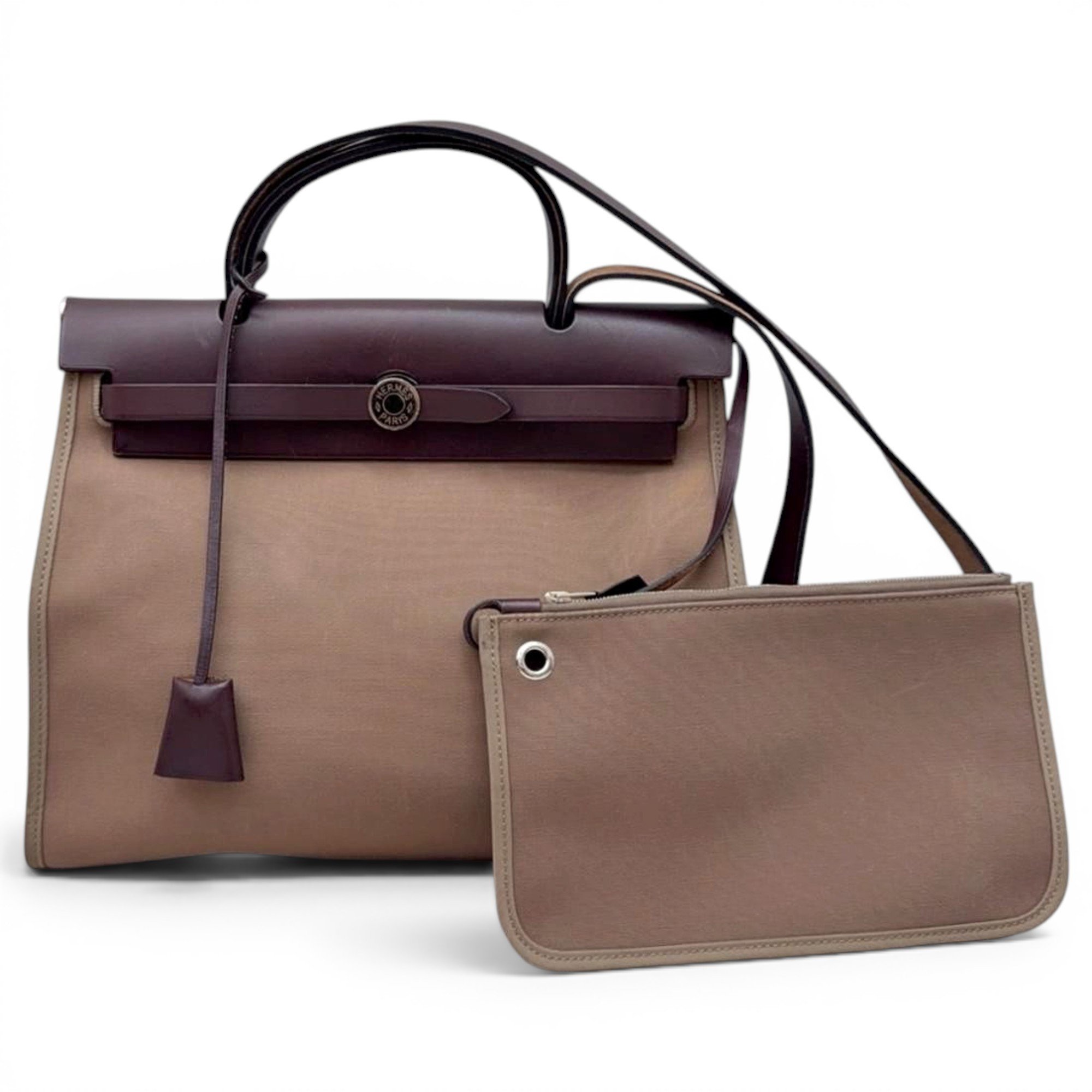 Herbag leather crossbody bag