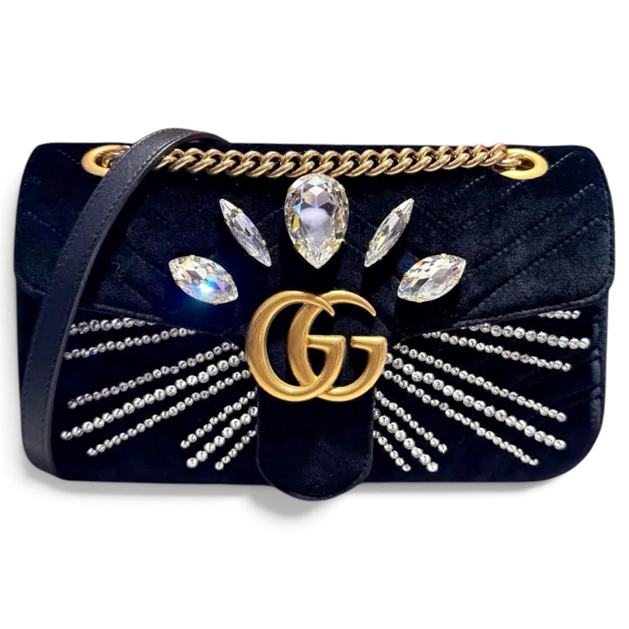 Marmont velvet handbag