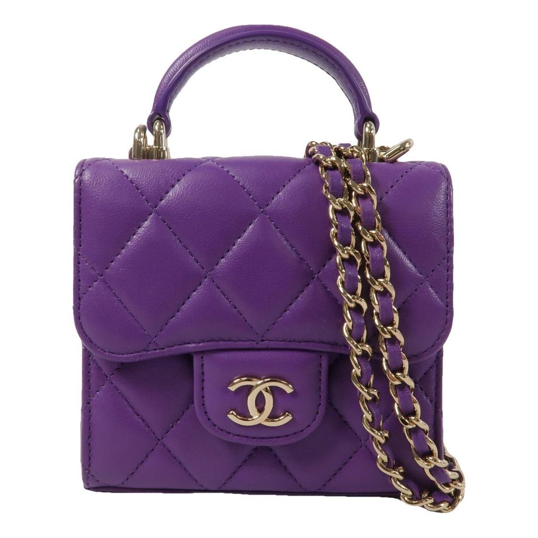 Timeless Classique Top Handle leather handbag