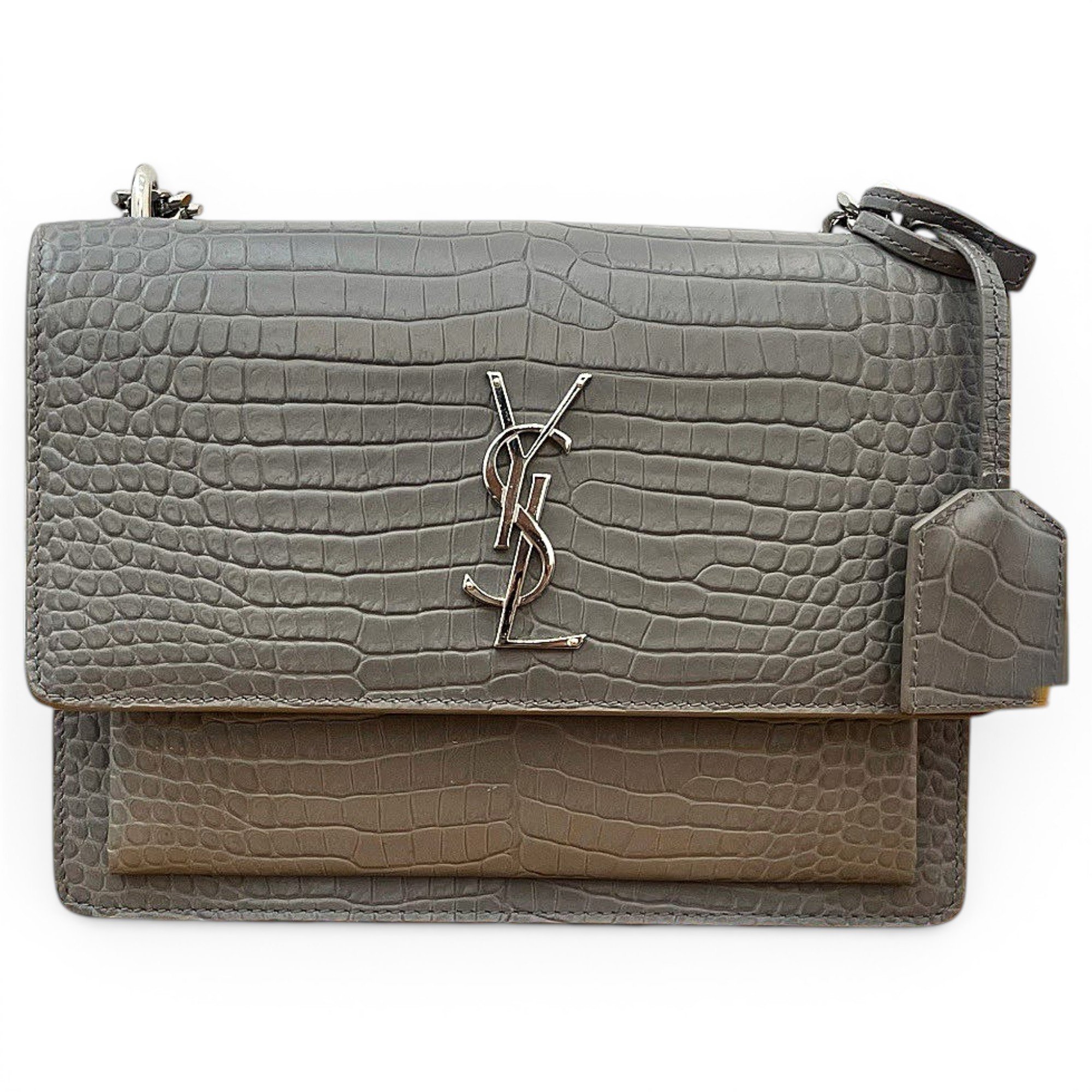 Sunset leather handbag